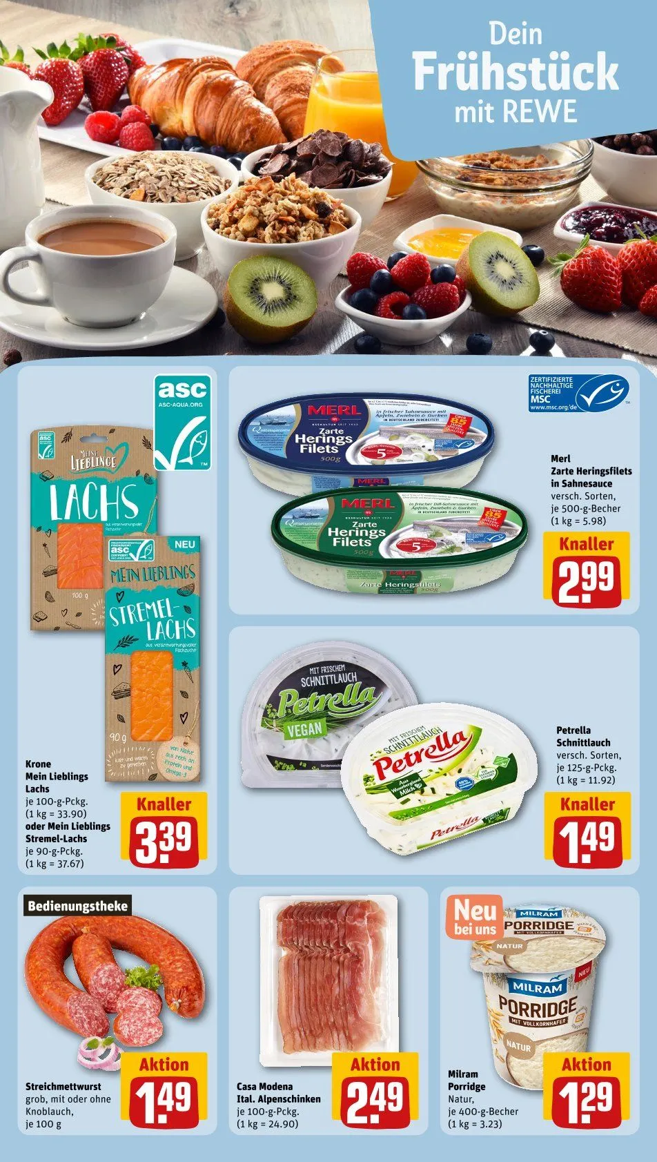REWE Prospekt von 17. März bis 23. März 2025 - Prospekt seite 18