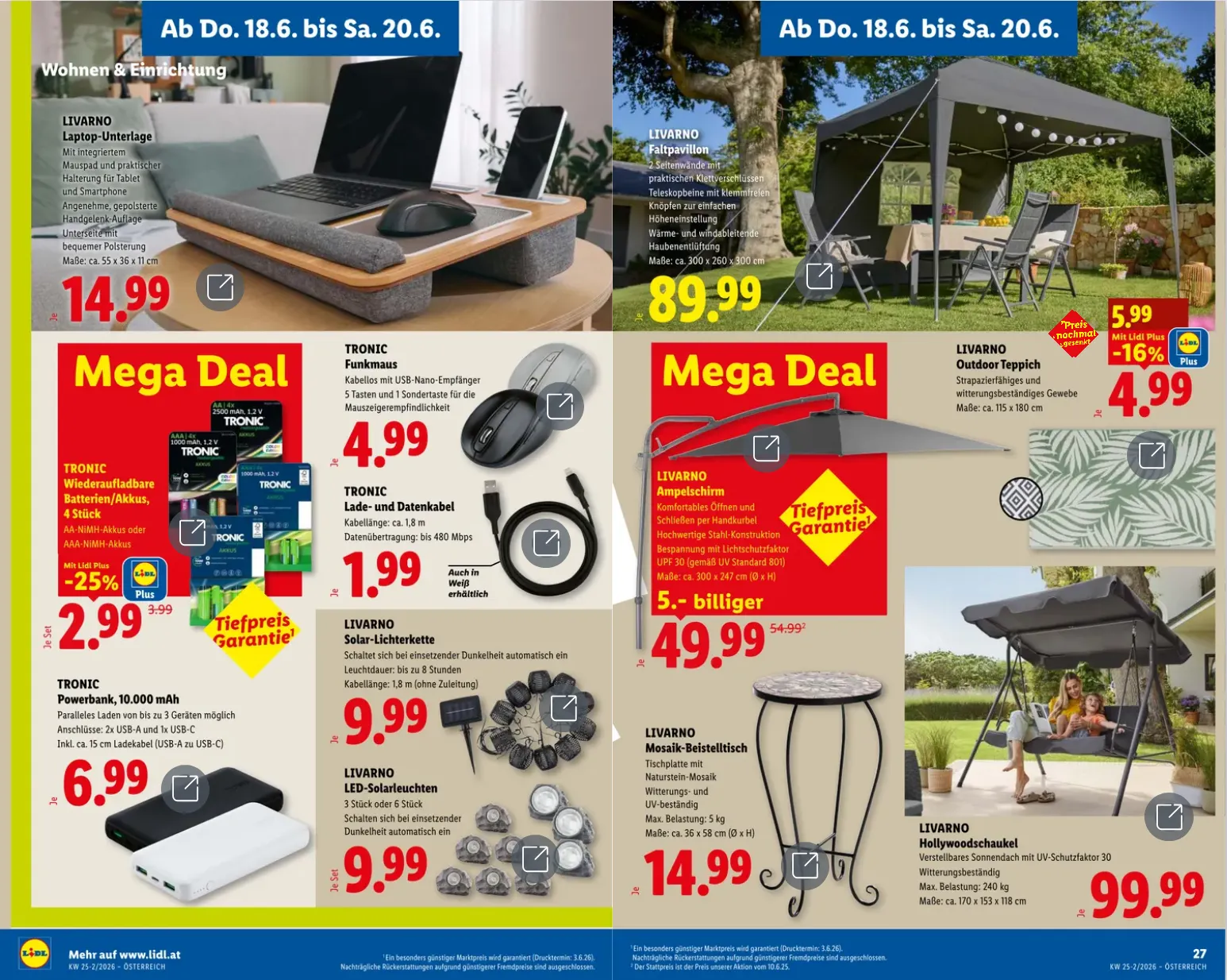  Lidl Prospekte von 18. Juni bis 20. Juni 2026 - Flugblätt seite  18
