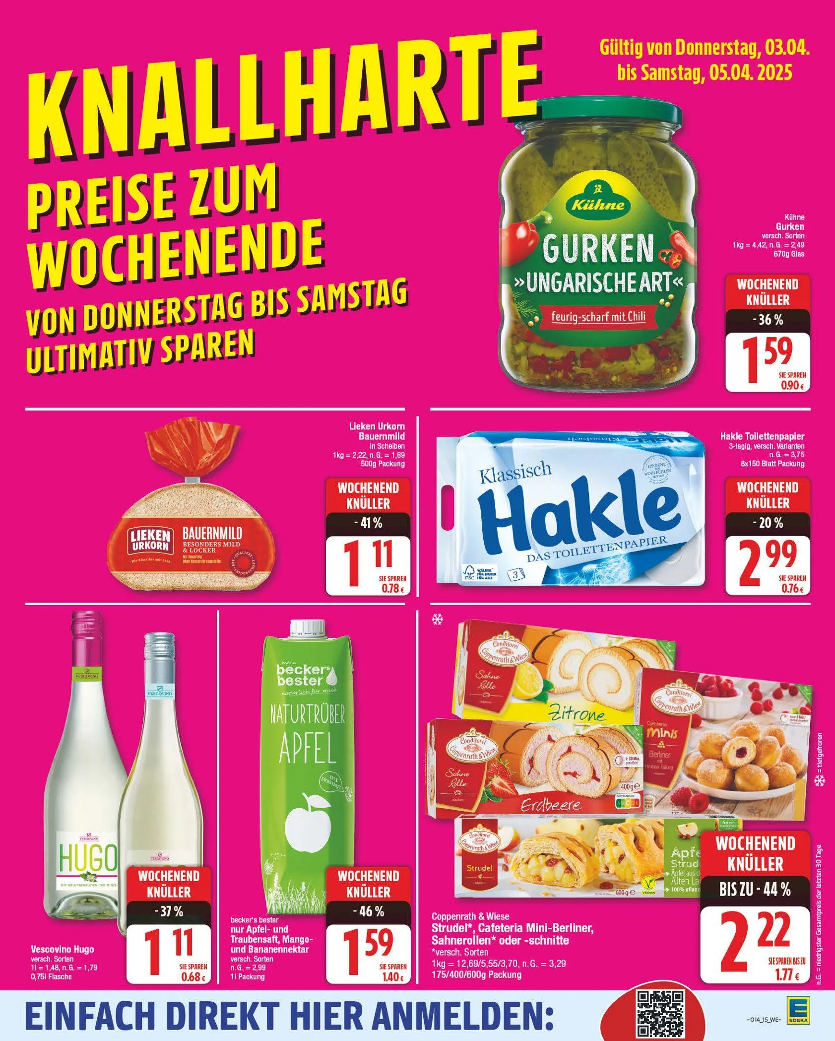 Edeka Prospekt von 31. März bis 5. April 2025 - Prospekt seite 17