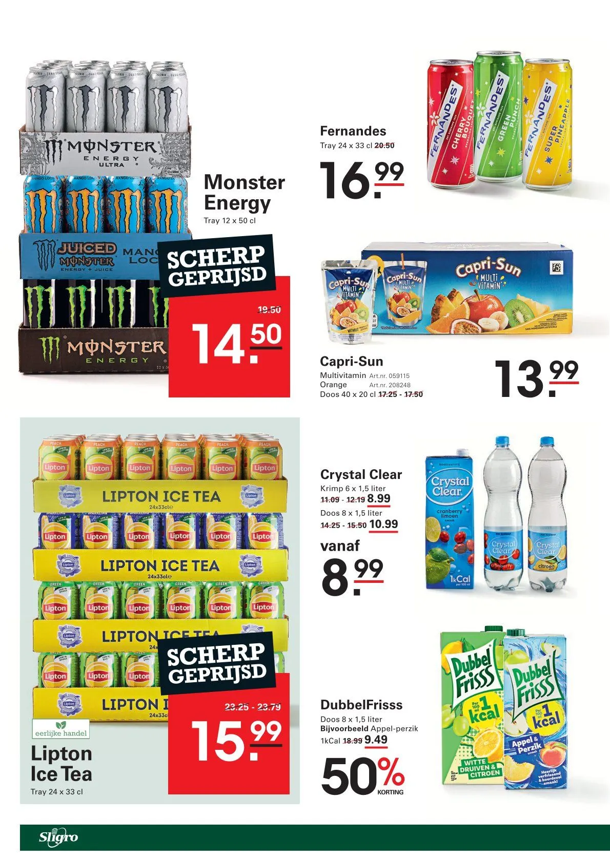 Sligro van Speciale aanbiedingen  van 2 januari tot 20 januari 2025 - Folder pagina 18