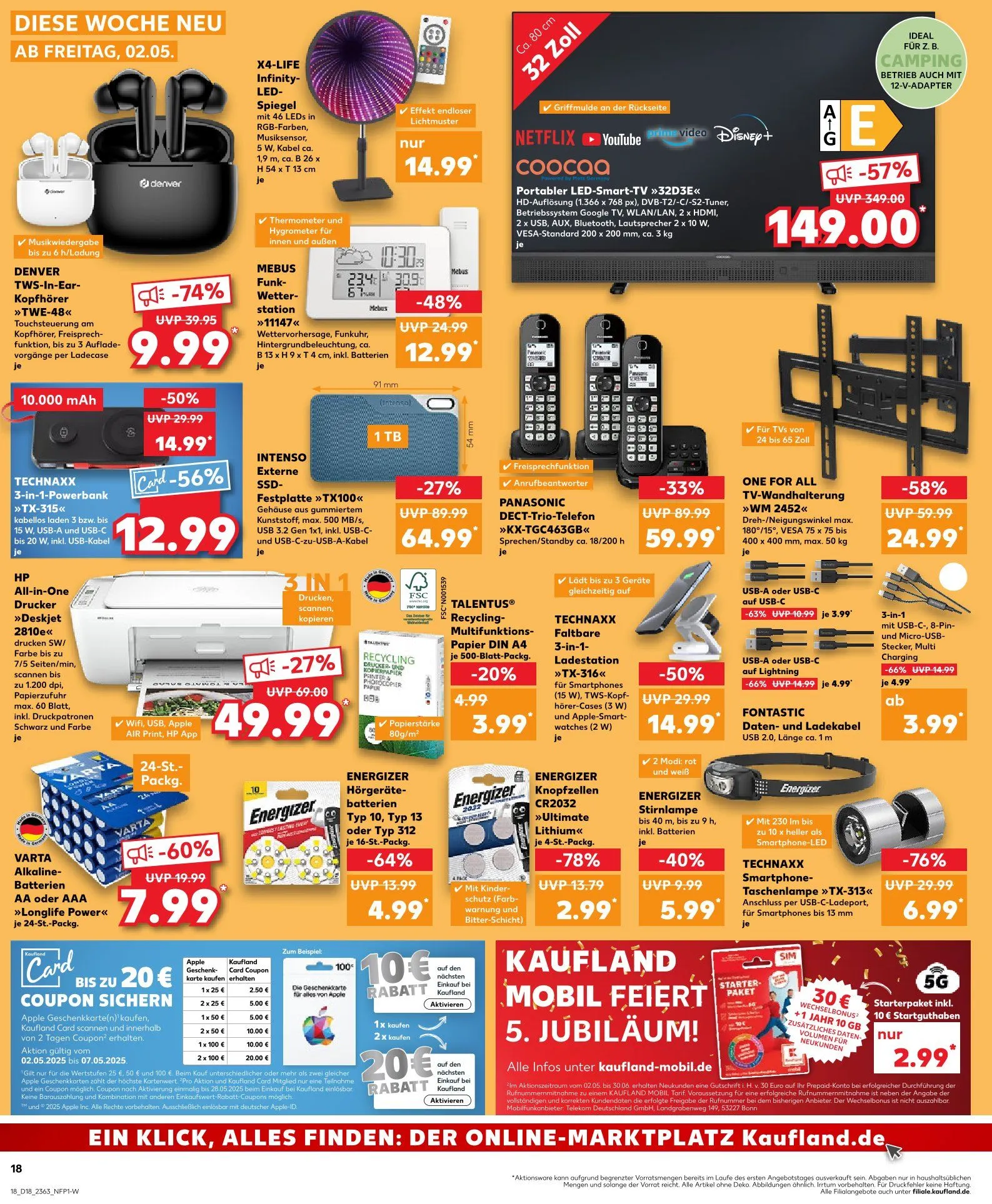 Kaufland Prospekt von 2. Mai bis 7. Mai 2025 - Prospekt seite 18