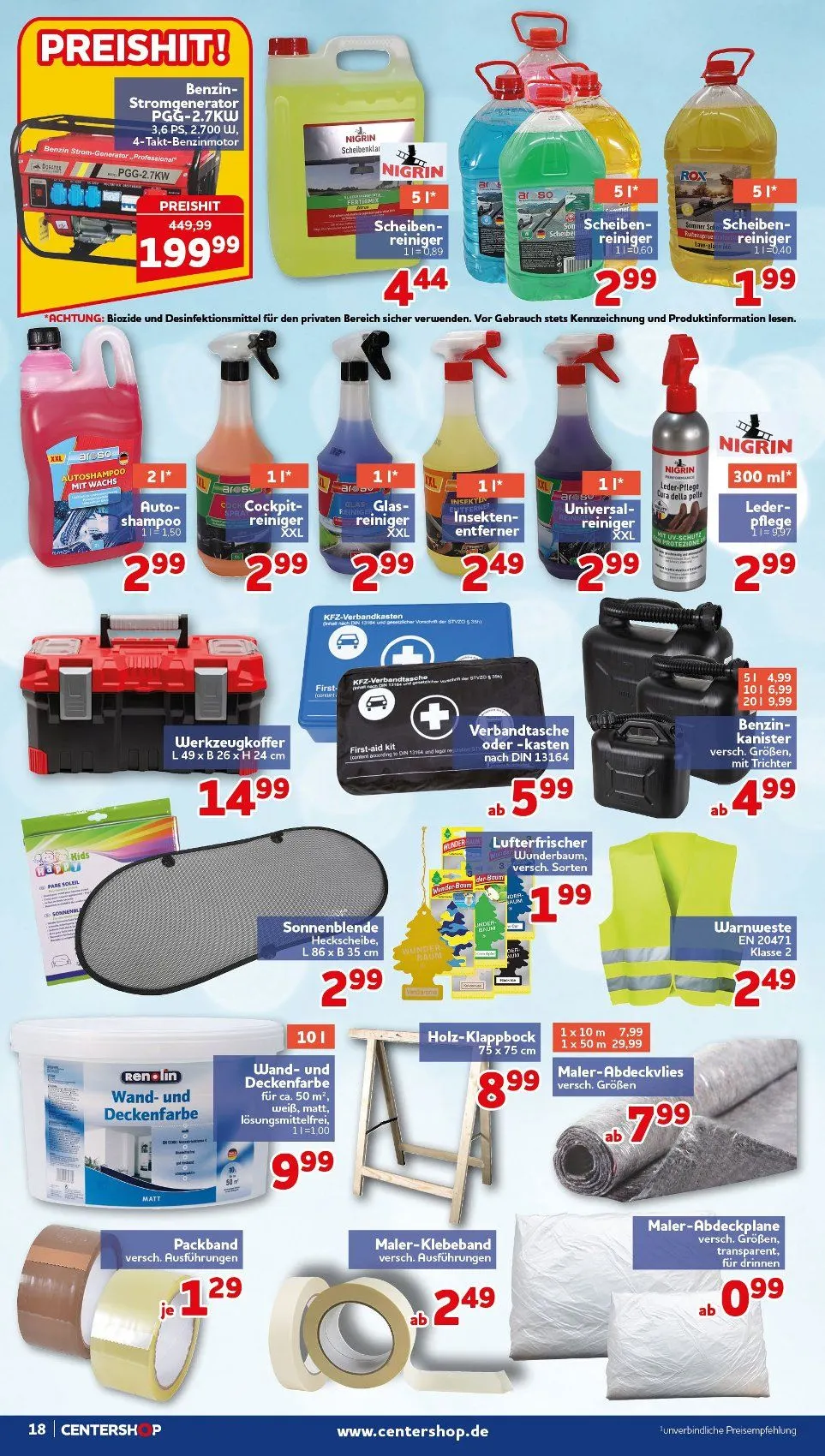 CENTERSHOP Angebote von 6. Juli bis 11. Juli 2026 - Prospekt seite 18