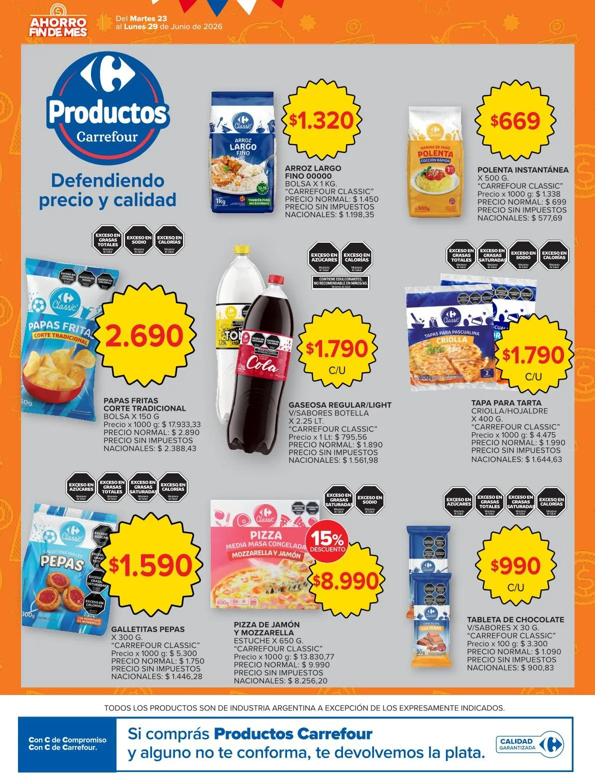 Ofertas de Ofertas Carrefour Market 23 de junio al 29 de julio 2026 - Página 18 del catálogo