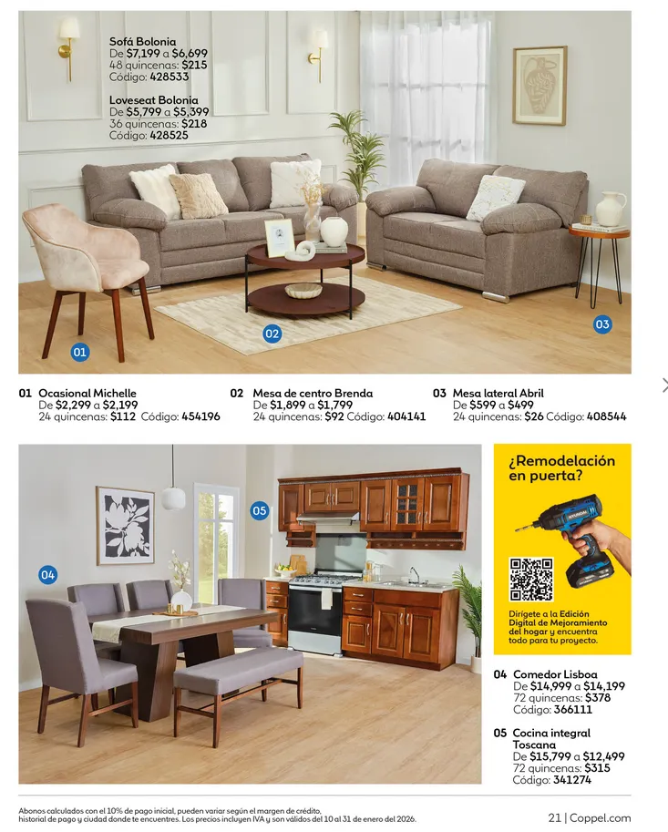 Ofertas de Ofertas Coppel  10 de enero al 31 de enero 2026 - Página 18 del catálogo