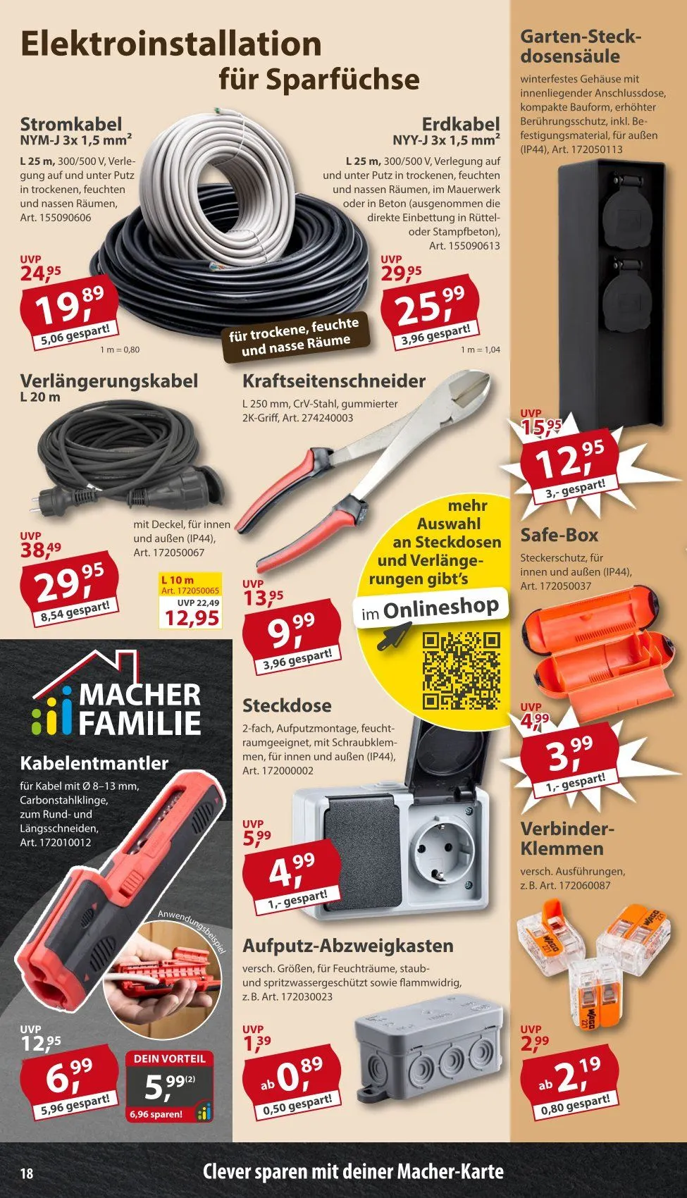 Sonderpreis-Baumarkt Angebote von 30. Mai bis 5. Juni 2026 - Prospekt seite 18
