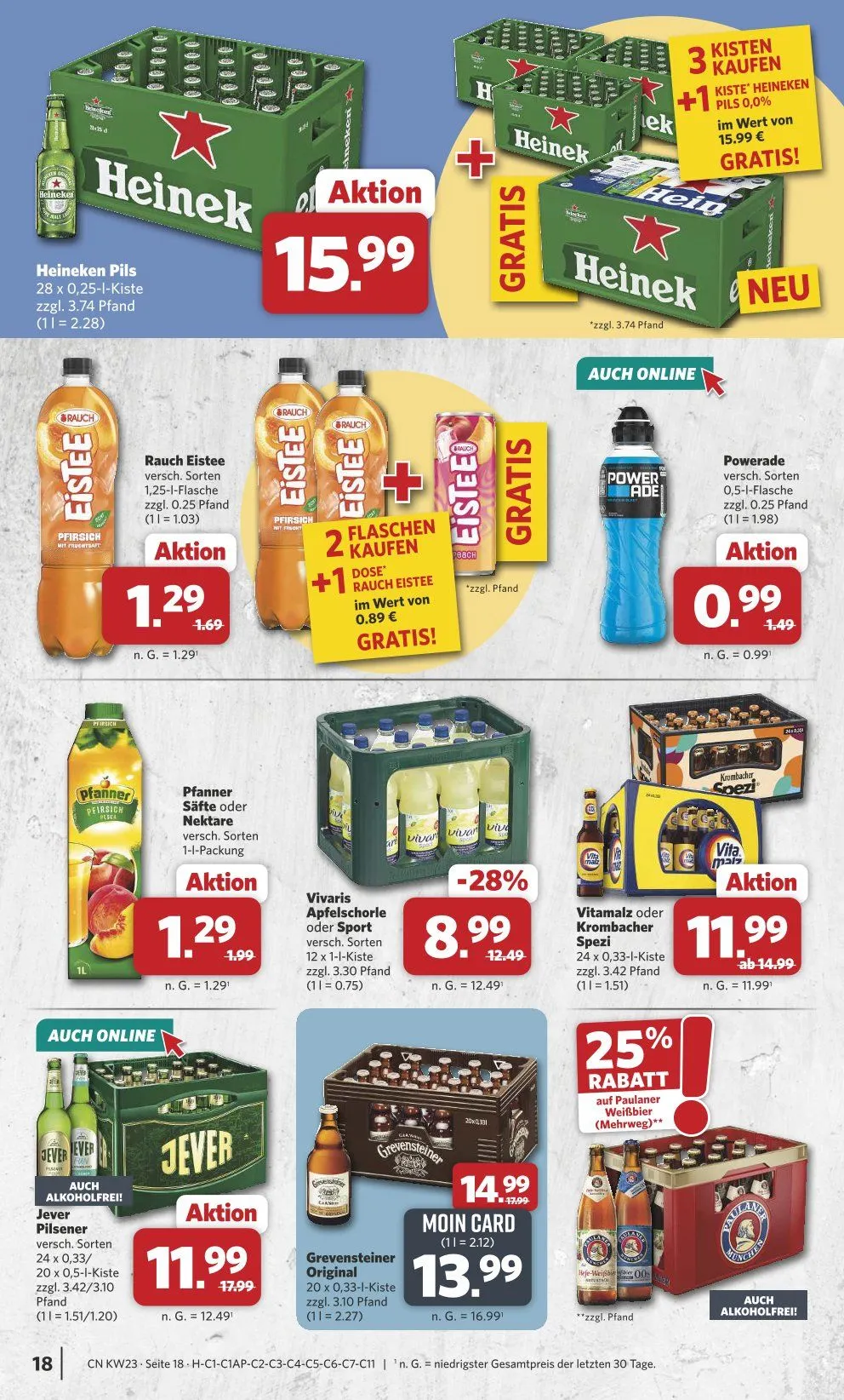 Combi - Wöchentliche Prospekte von 1. Juni bis 6. Juni 2026 - Prospekt seite 18