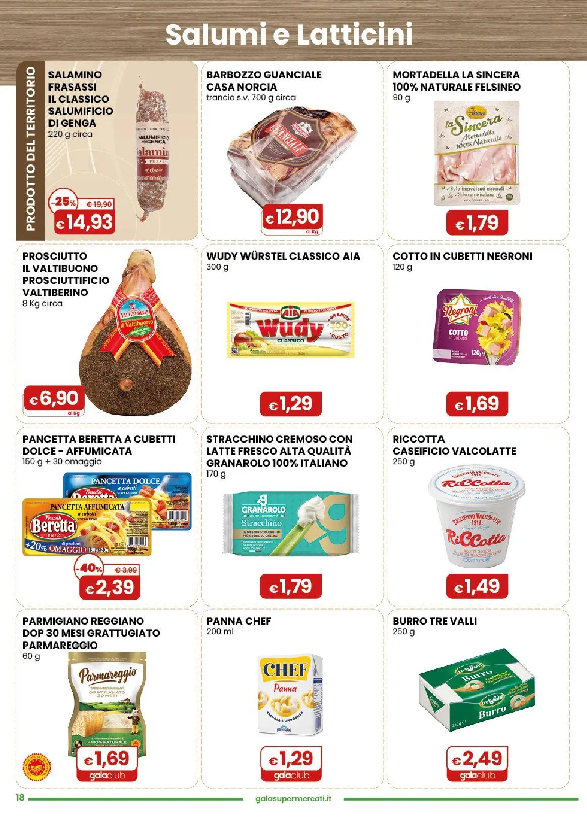Volantini Gala Supermercati da 25 marzo a 6 aprile di 2026 - Pagina del volantino 18