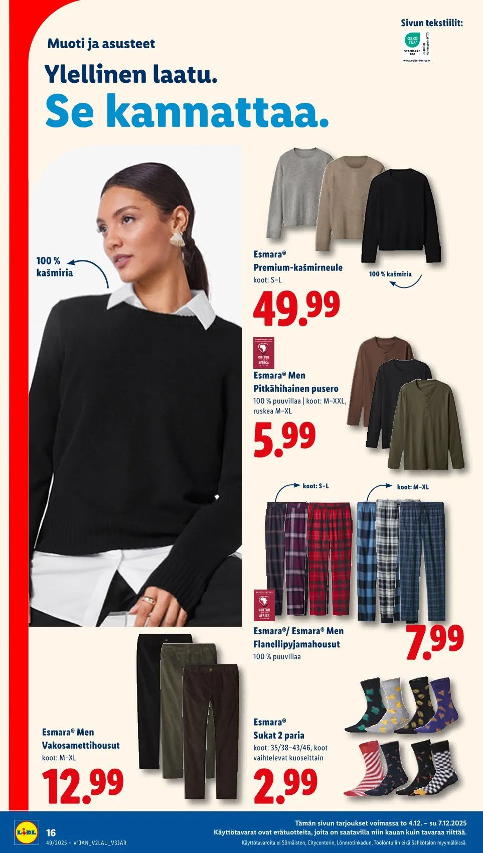 Lidl  Tarjoukset voimassa alkaen 4. joulukuuta - 7. joulukuuta 2025 - Tarjouslehti sivu 18