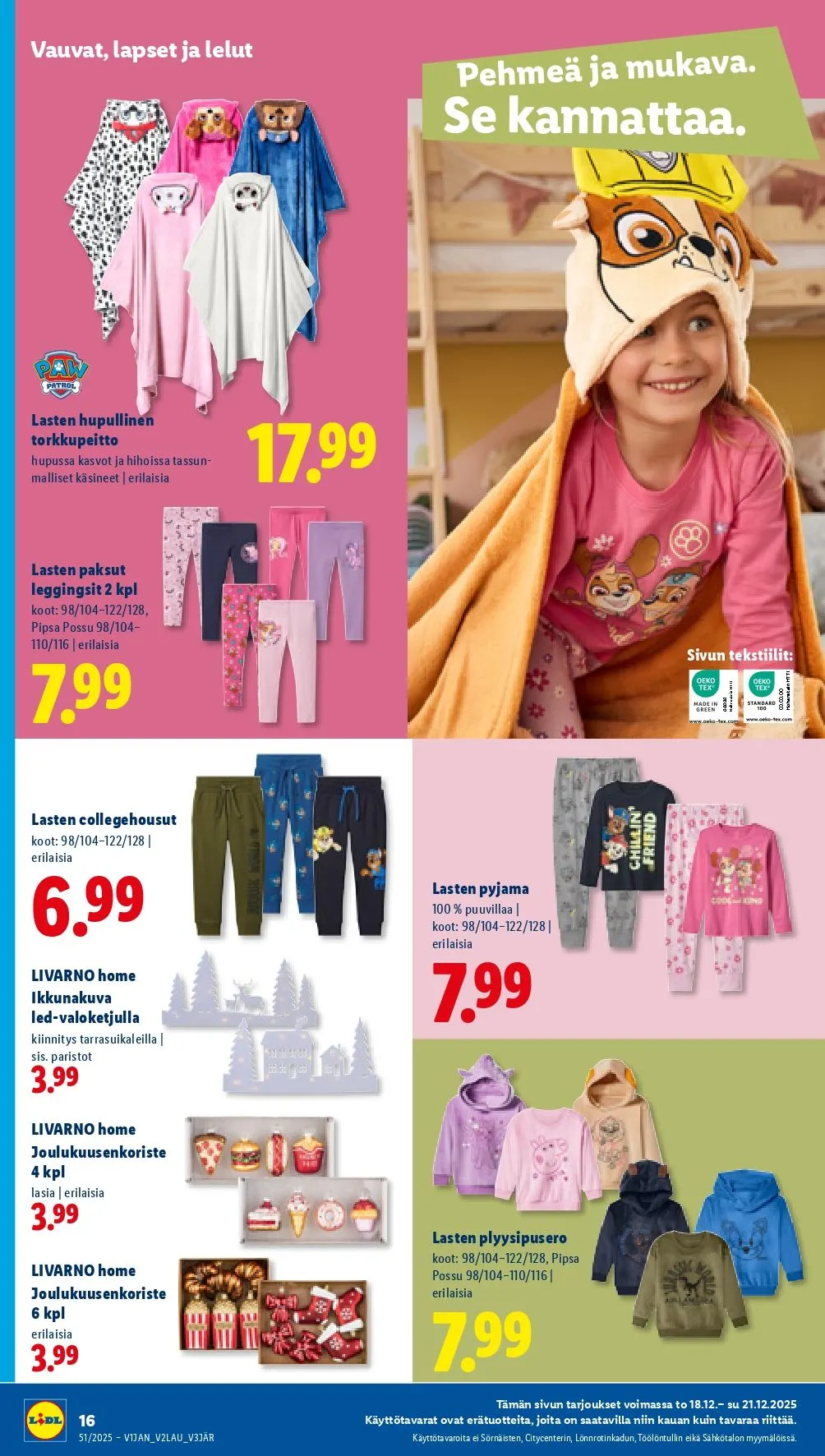 Kaupan Lidl tarjoukset voimassa alkaen 18. joulukuuta - 24. joulukuuta 2025 - Tarjouslehti sivu 18