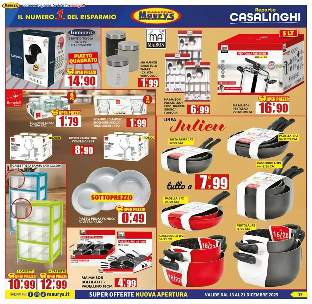 Volantino da 13 dicembre a 21 dicembre di 2025 - Pagina del volantino 17