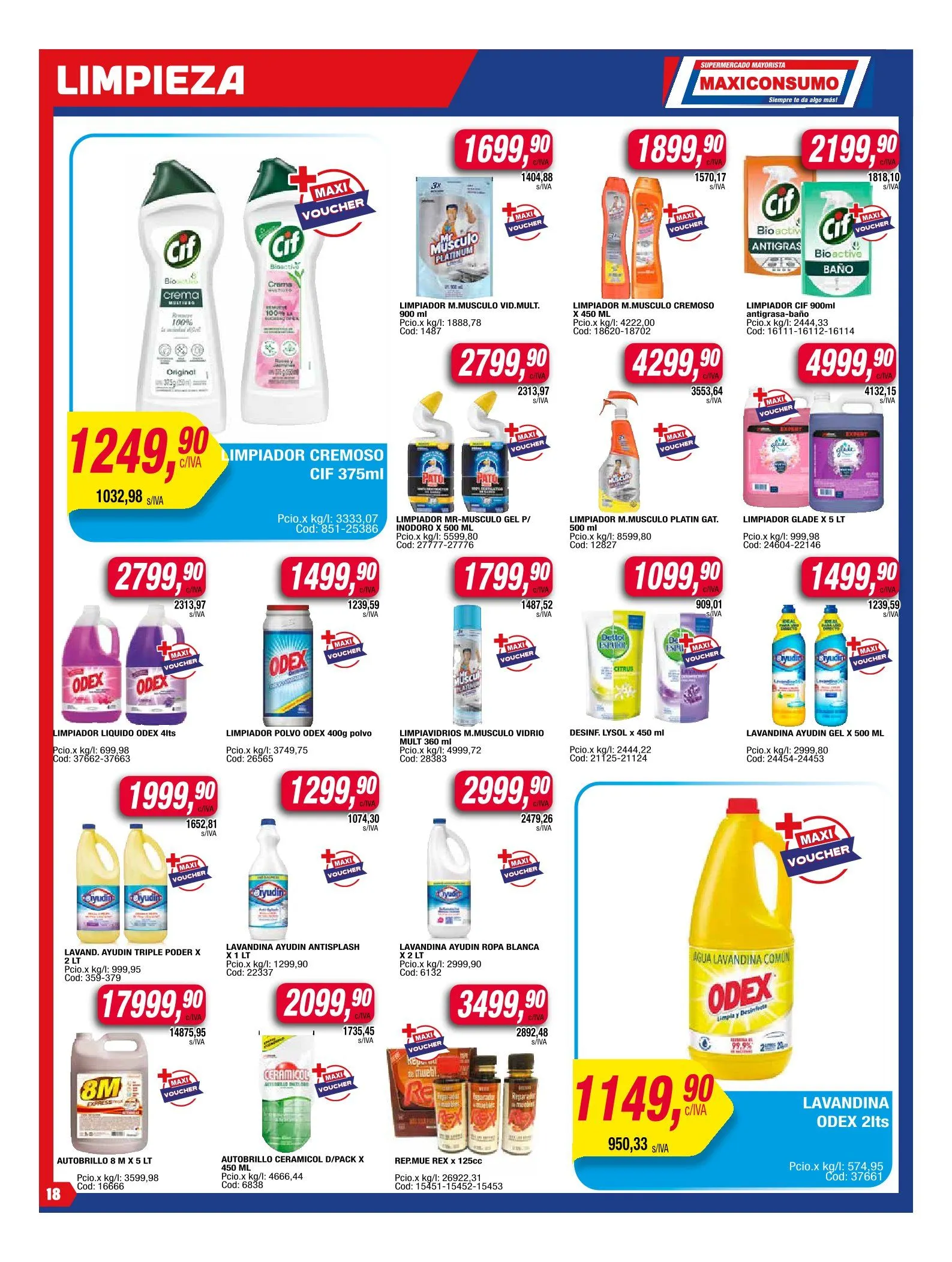 Ofertas de Maxiconsumo Ofertas 5 de mayo al 11 de mayo 2025 - Página 18 del catálogo