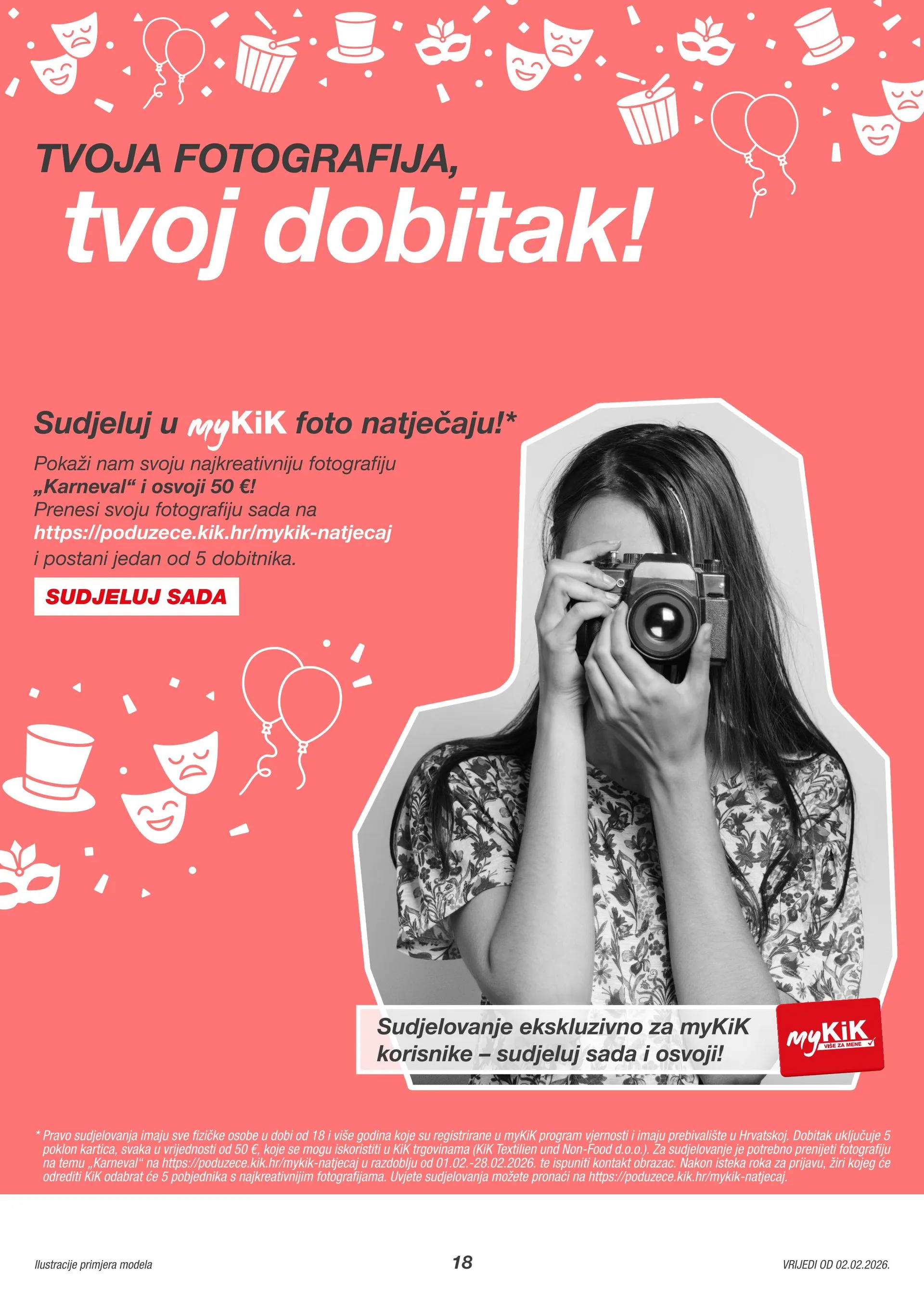 Katalog Najnovije ponude trgovine Kik od 30. siječnja do 28. veljače 2026. - Pregled Stranica 18