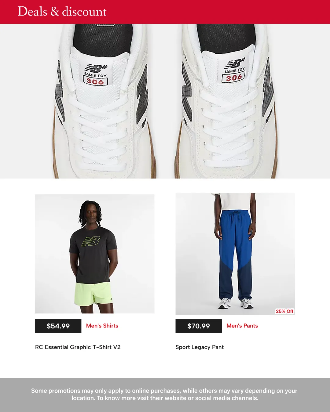 Weekly ad  New Balance Sales from June 22 to July 6 2026 - Page 18