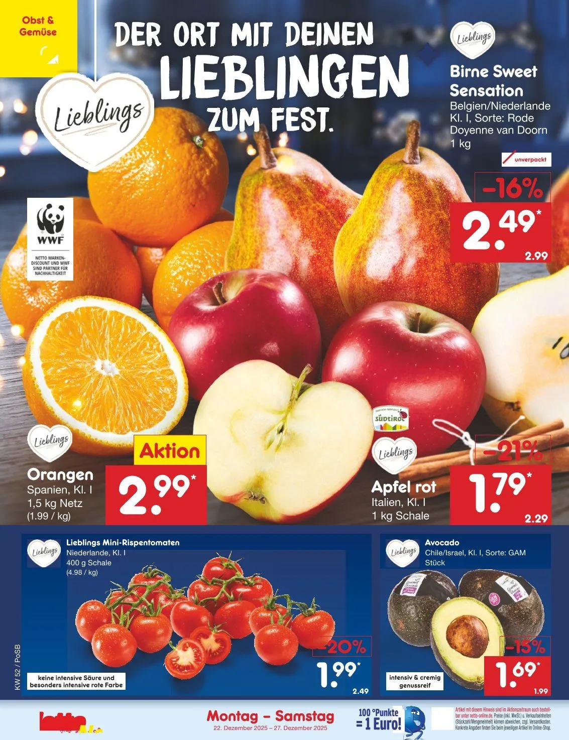  Netto Marken-Discount Angebote von 22. Dezember bis 27. Dezember 2025 - Prospekt seite 18