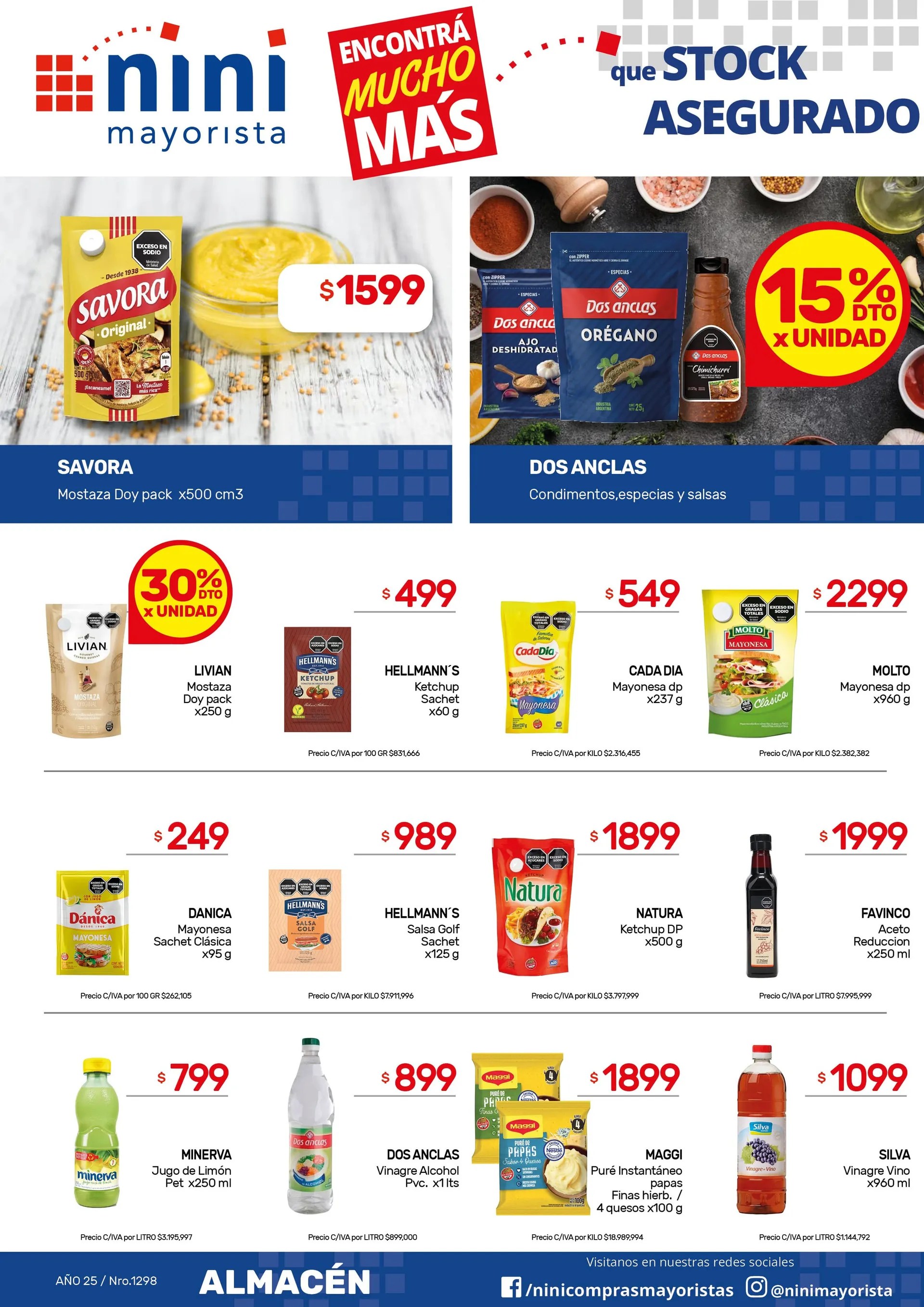 Ofertas de Nini Mayorista 10 de marzo al 16 de marzo 2025 - Página 18 del catálogo