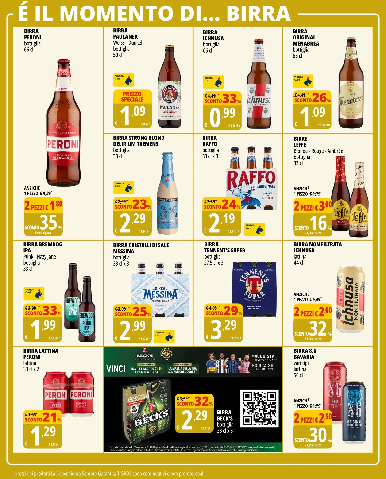 Volantini Tigros da 18 giugno a 1 luglio di 2025 - Pagina del volantino 18