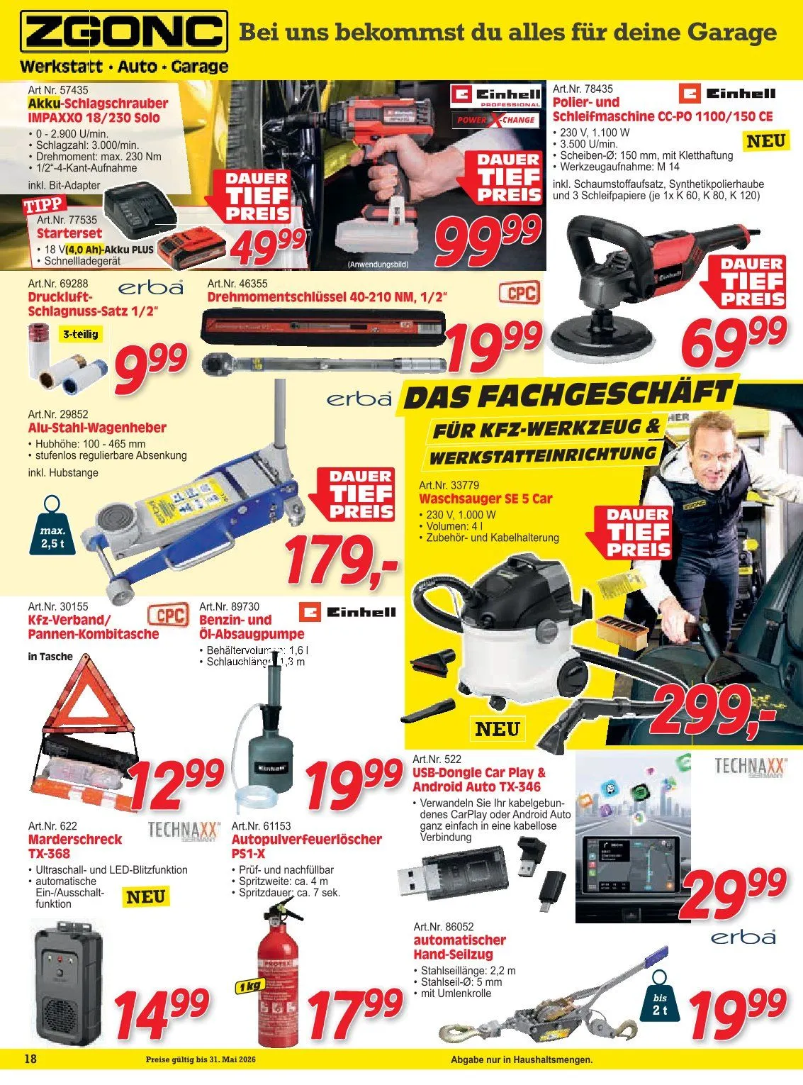 Zgonc Prospekte von 1. Mai bis 31. Mai 2026 - Flugblätt seite  12