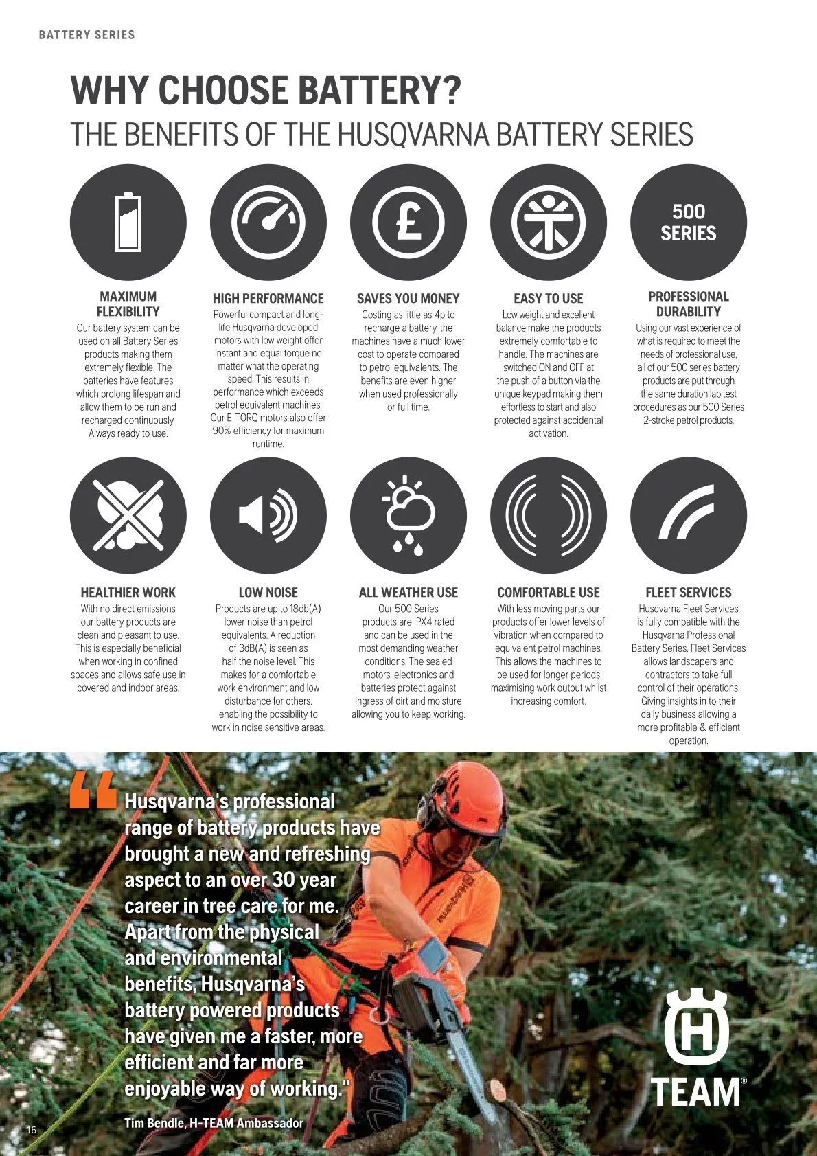 Husqvarna catalogues von 13. Februar bis 28. Februar 2026 - Flugblätt seite 18