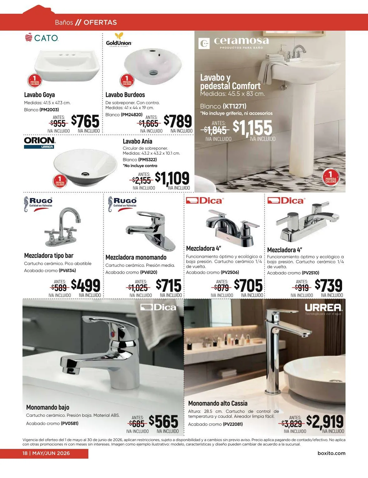 Catálogo de Ofertas 1 de mayo al 30 de junio 2026 - Pagina 18