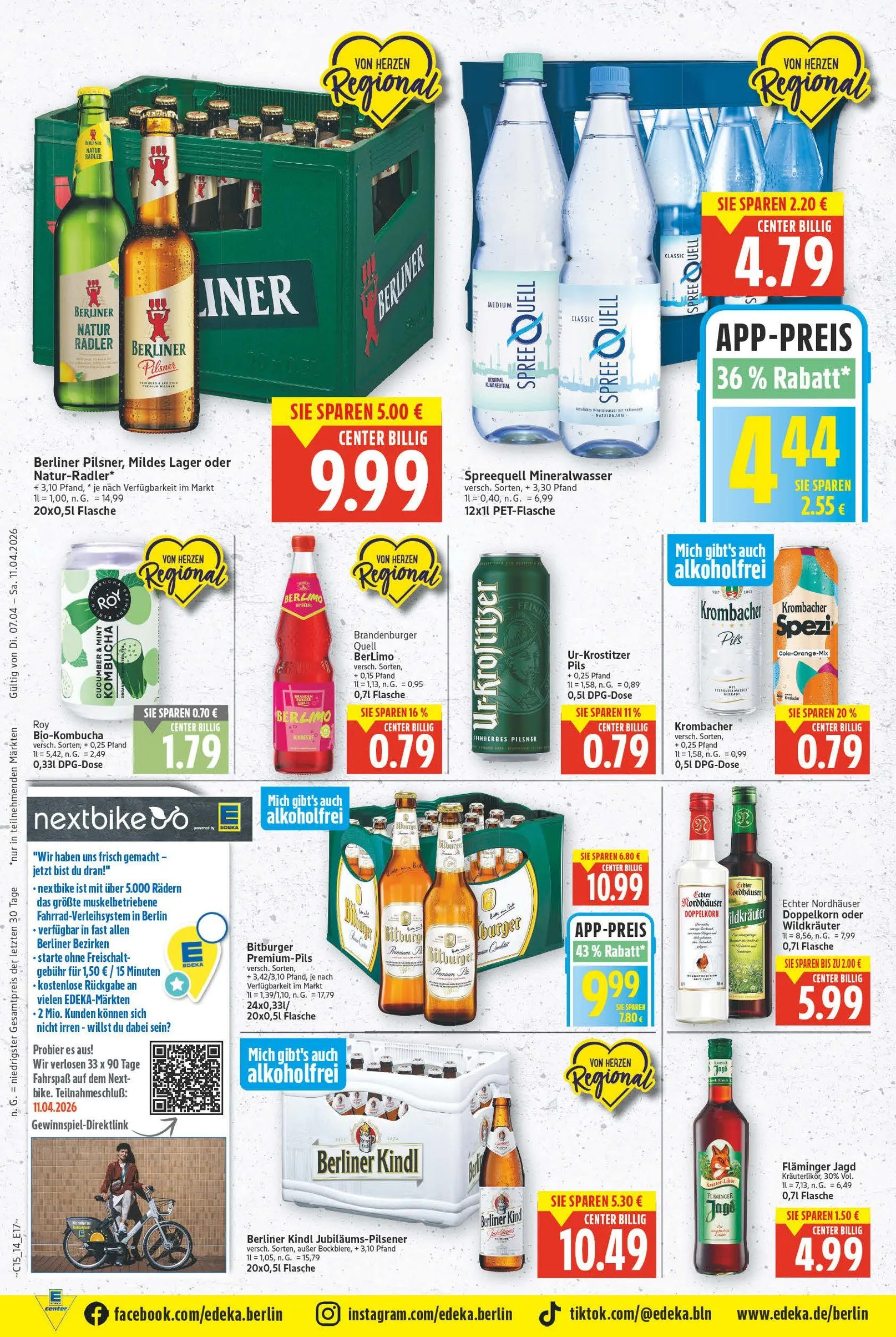 Edeka Angebote von 7. April bis 10. April 2026 - Prospekt seite 18