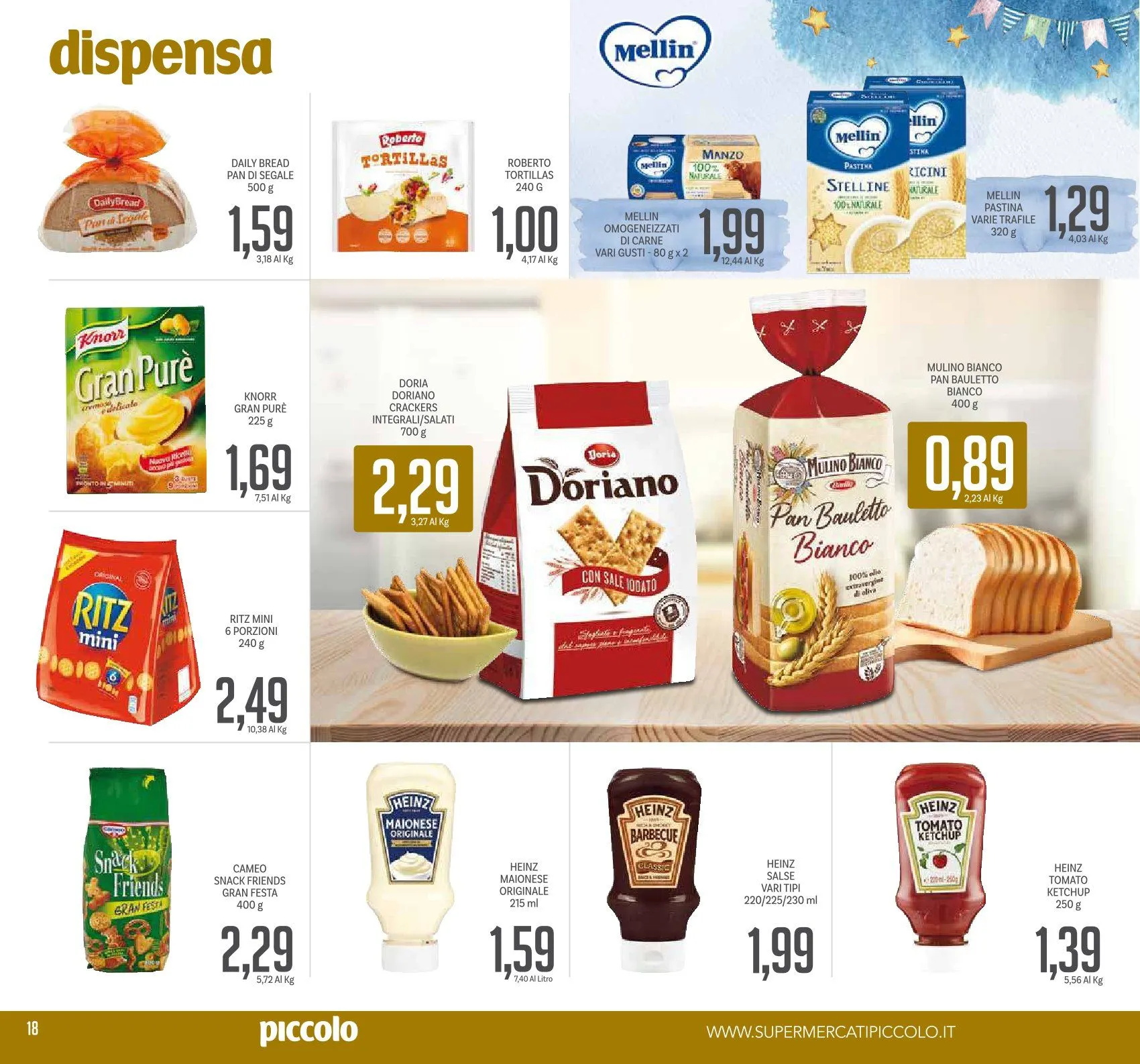 }Volantini Piccolo da 27 dicembre a 8 gennaio di 2026 - Pagina del volantino 18