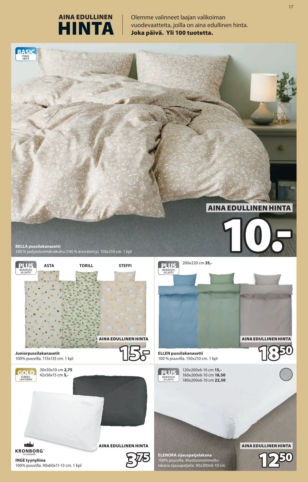 Tarjoukset JYSK voimassa alkaen 12. maaliskuuta - 8. huhtikuuta 2026 - Tarjouslehti sivu 18