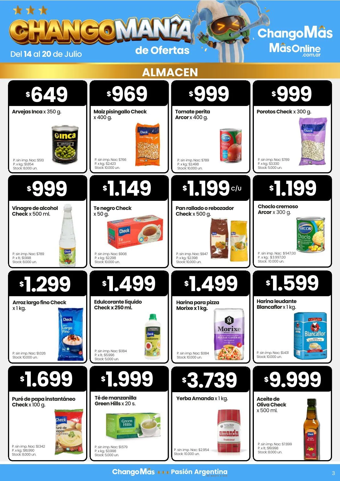 Ofertas de Changomas  Ofertas 14 de julio al 20 de julio 2026 - Página 18 del catálogo