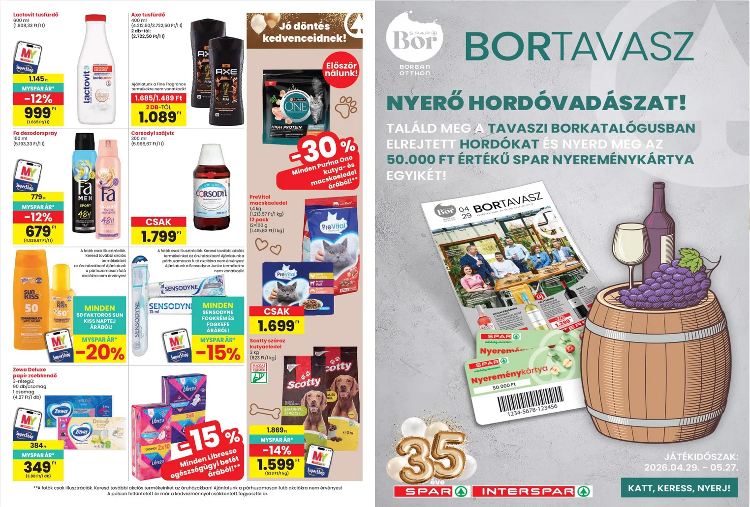 Katalógus  SPAR legfrissebb ajánlatai május 7.-tól május 13.-ig 2026. - Oldal 18