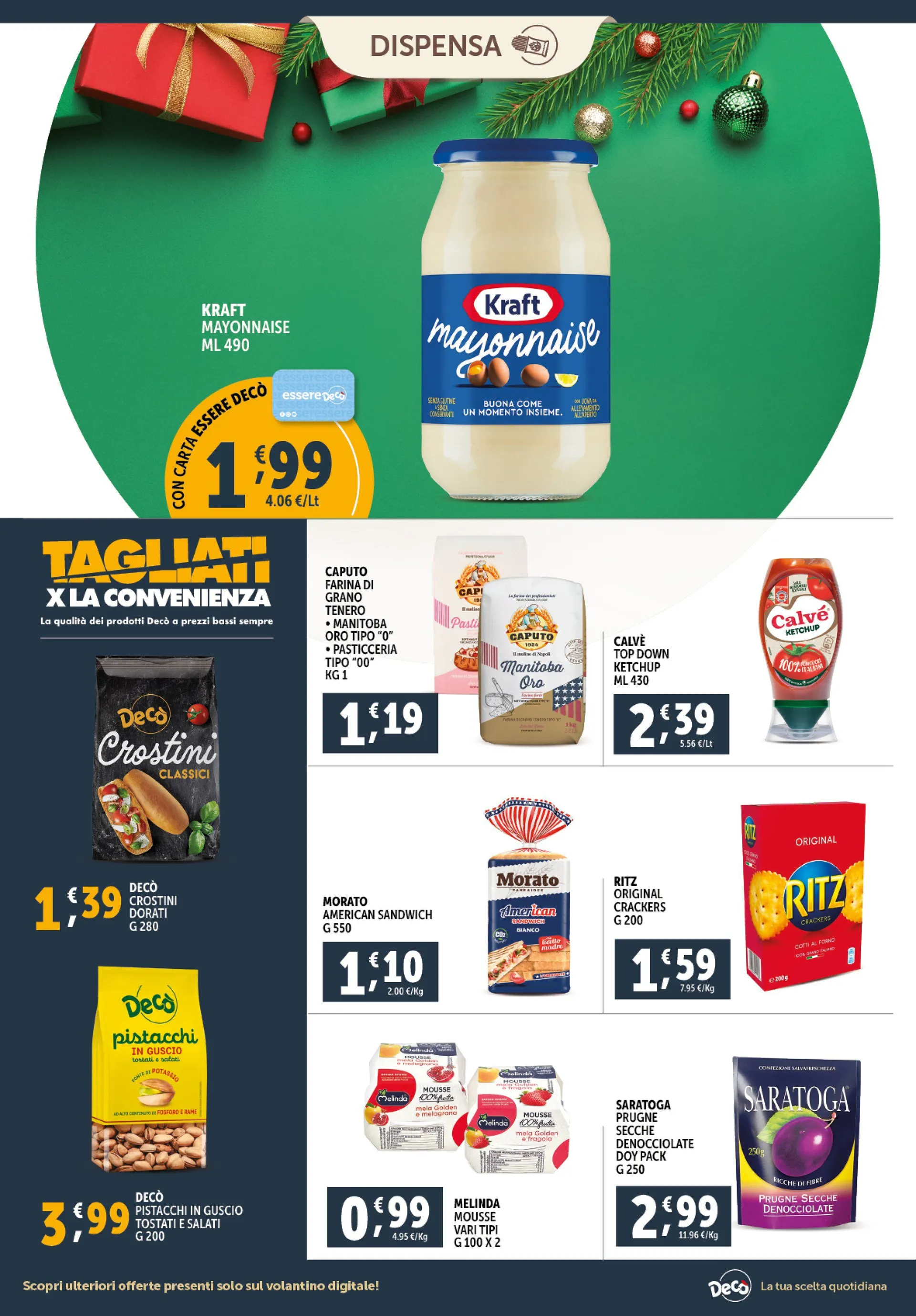 Offerta speciale di Deco Supermercati da 3 dicembre a 12 dicembre di 2024 - Pagina del volantino 18