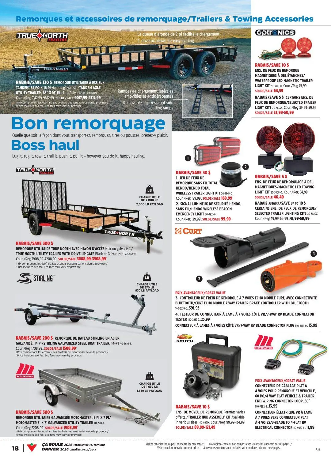 Canadian Tire Sales from April 9 to April 29 2026 - flyer page 18