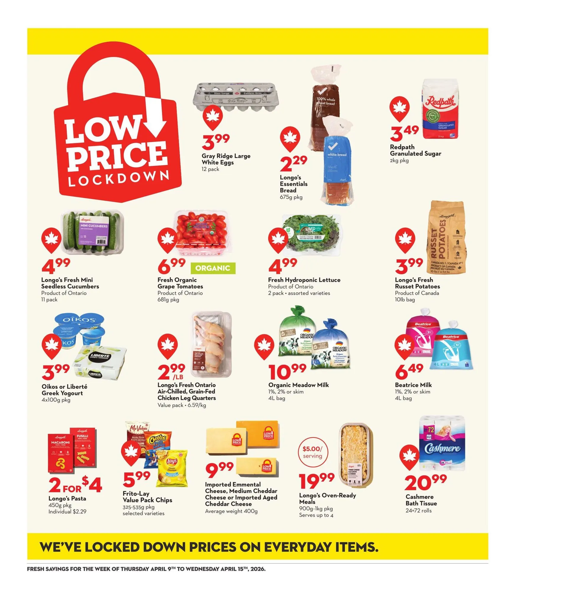 Longo's weekly ads from April 9 to April 15 2026 - flyer page 18