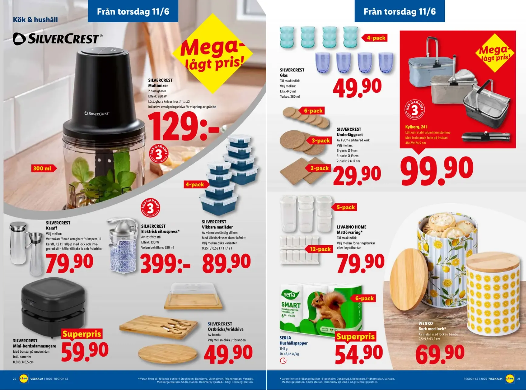 Lidl från 8 juni till 14 juni 2026 - Reklamblad sidor 18