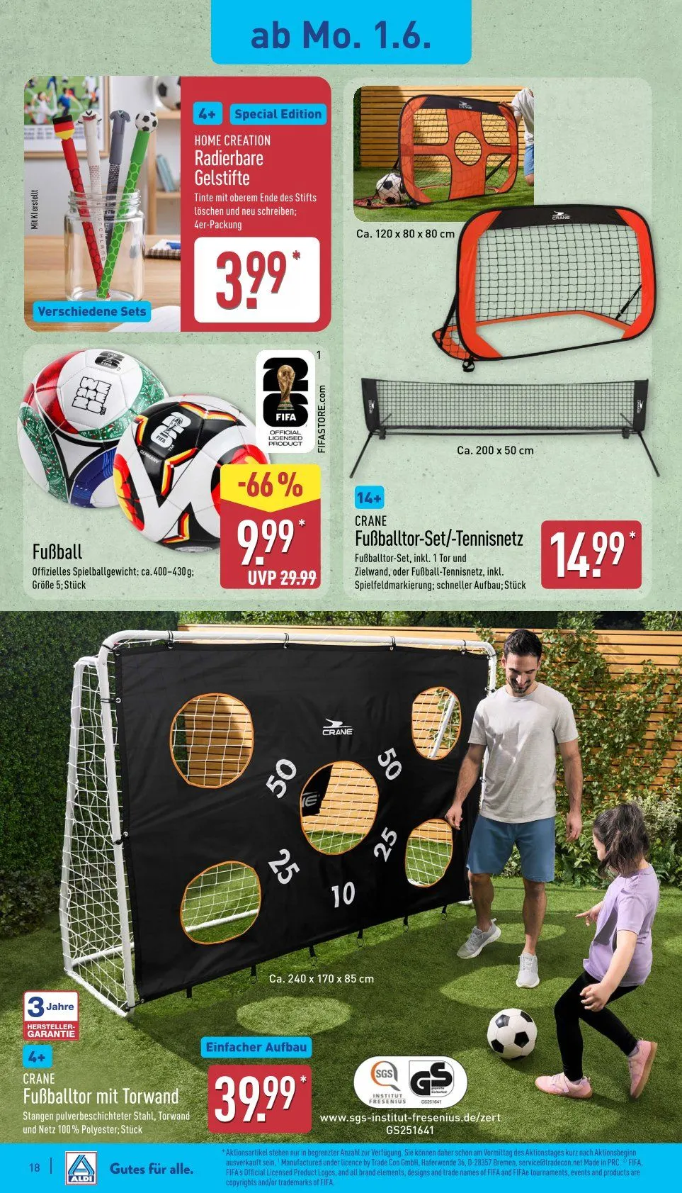 ALDI Nord Prospekte - Aktuelle Angebote von 1. Juni bis 6. Juni 2026 - Prospekt seite 18