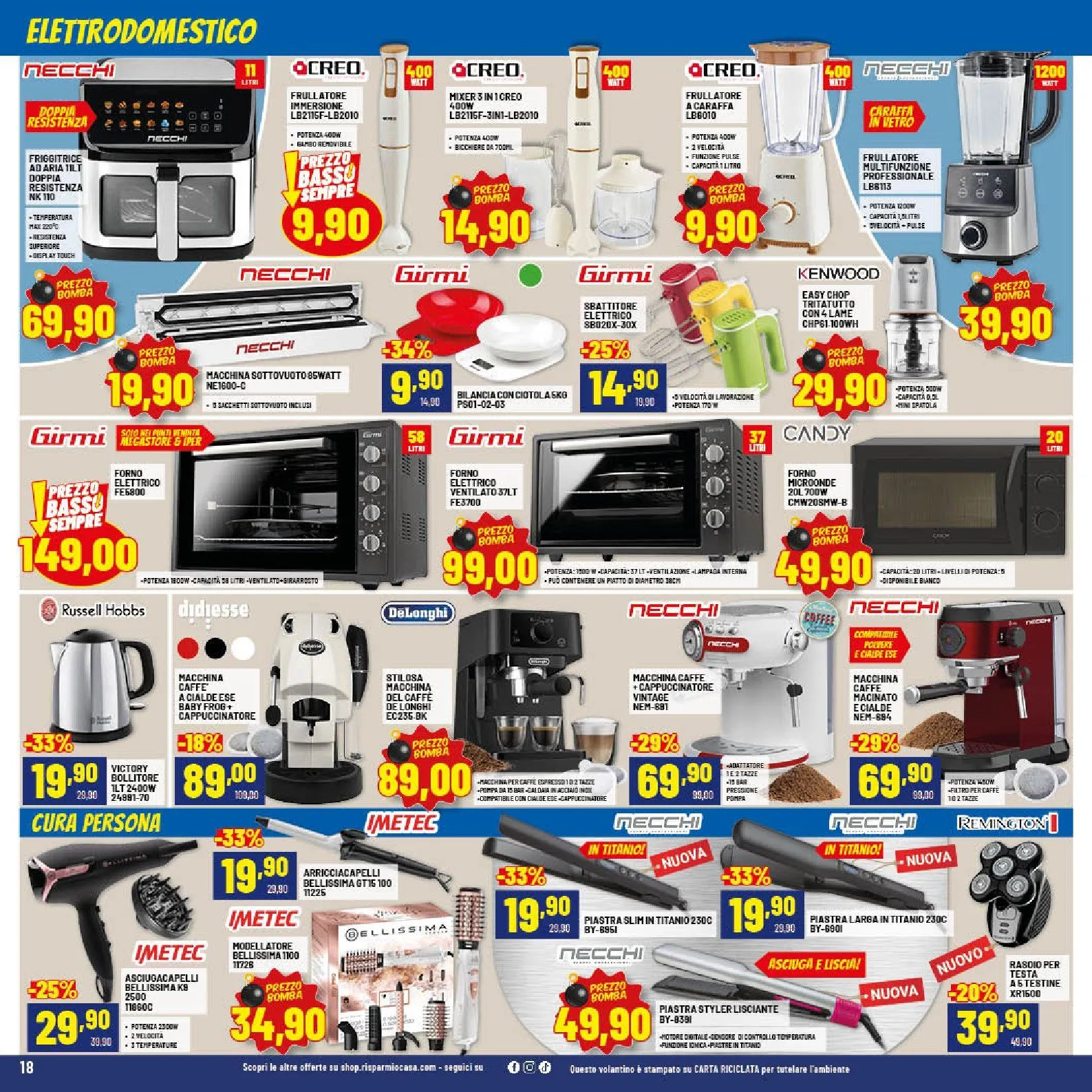 Risparmio Casa Volantino da 26 marzo a 11 aprile di 2026 - Pagina del volantino 18