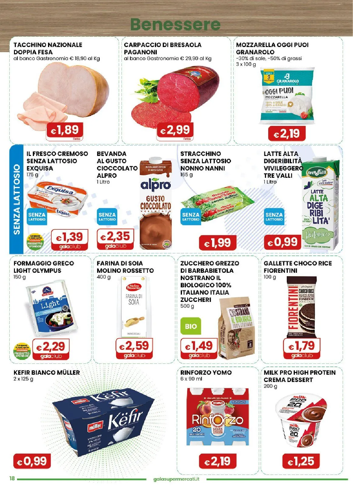  Volantini Gala Supermercati da 17 giugno a 30 giugno di 2026 - Pagina del volantino 18