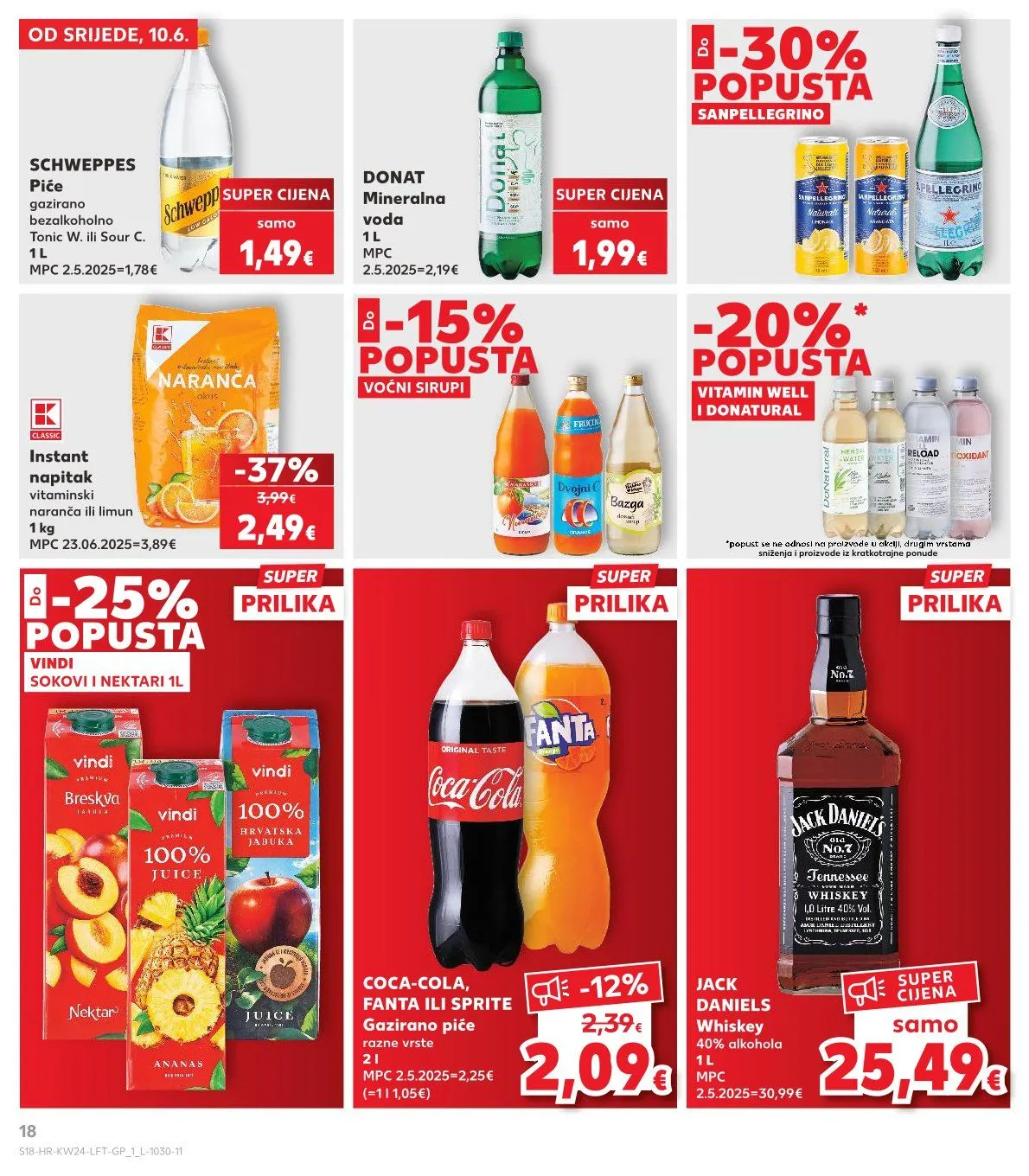 Katalog Kaufland od 10. lipnja do 16. lipnja 2026. - Pregled Stranica 18