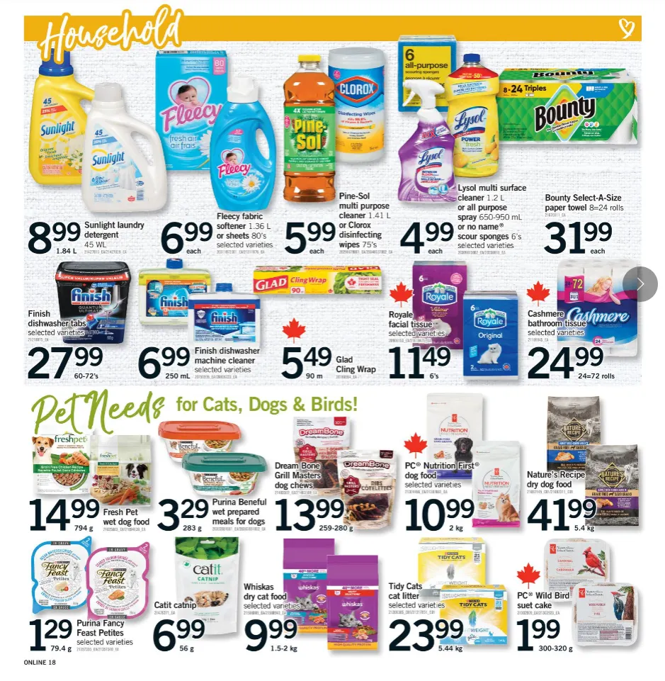 Fortinos Sales from April 16 to April 22 2026 - flyer page 18