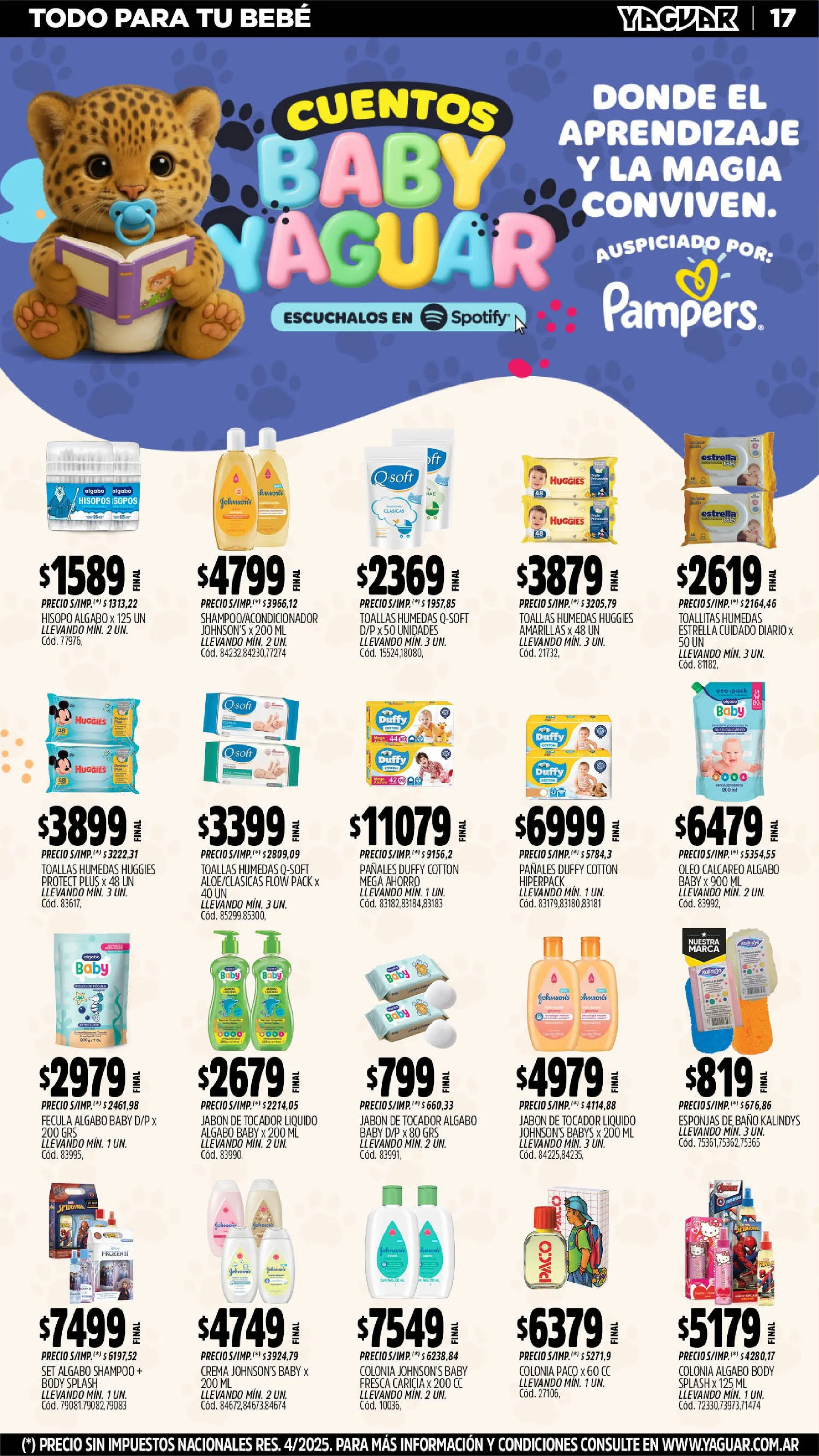 Ofertas de Yaguar Sales 1 de diciembre al 7 de diciembre 2025 - Página 18 del catálogo