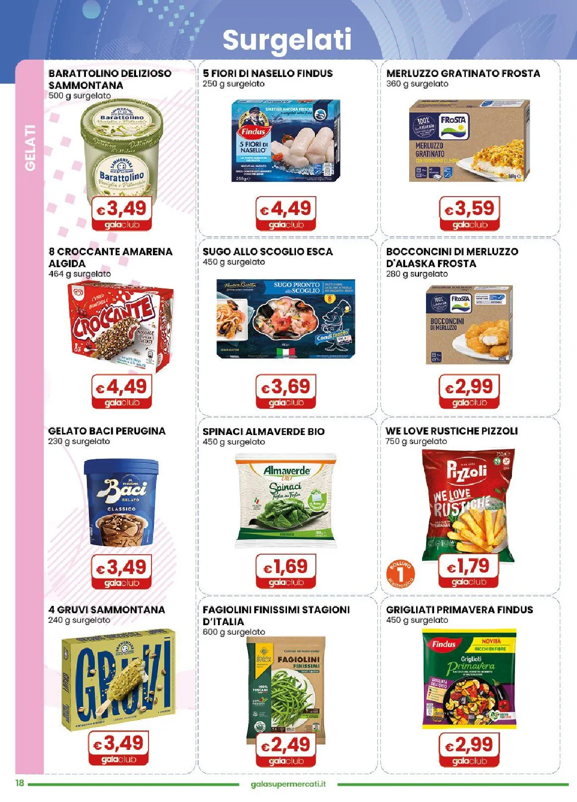  Volantini Gala Supermercati da 6 maggio a 19 maggio di 2026 - Pagina del volantino 18
