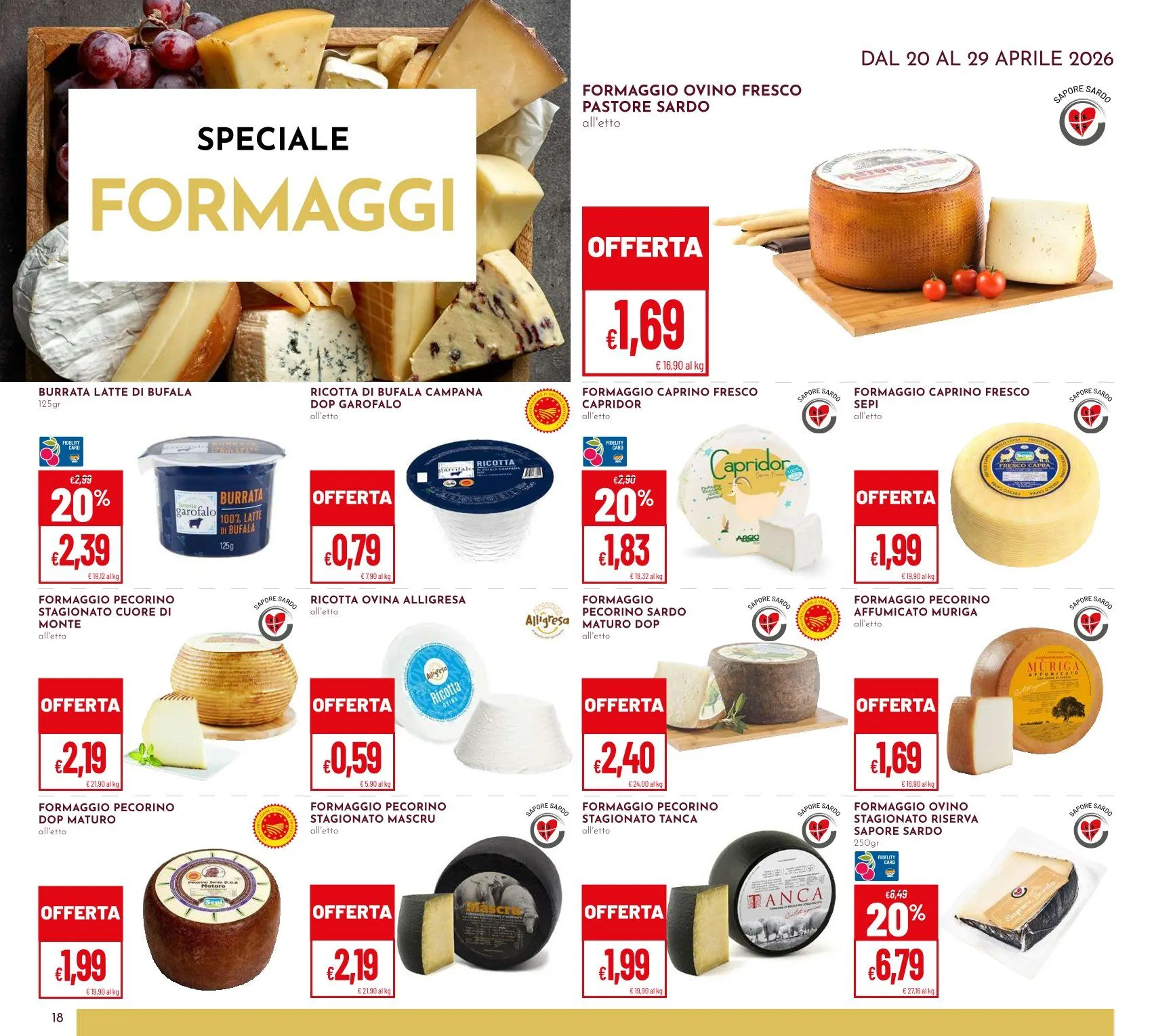 Volantini Pan da 20 aprile a 29 aprile di 2026 - Pagina del volantino 18