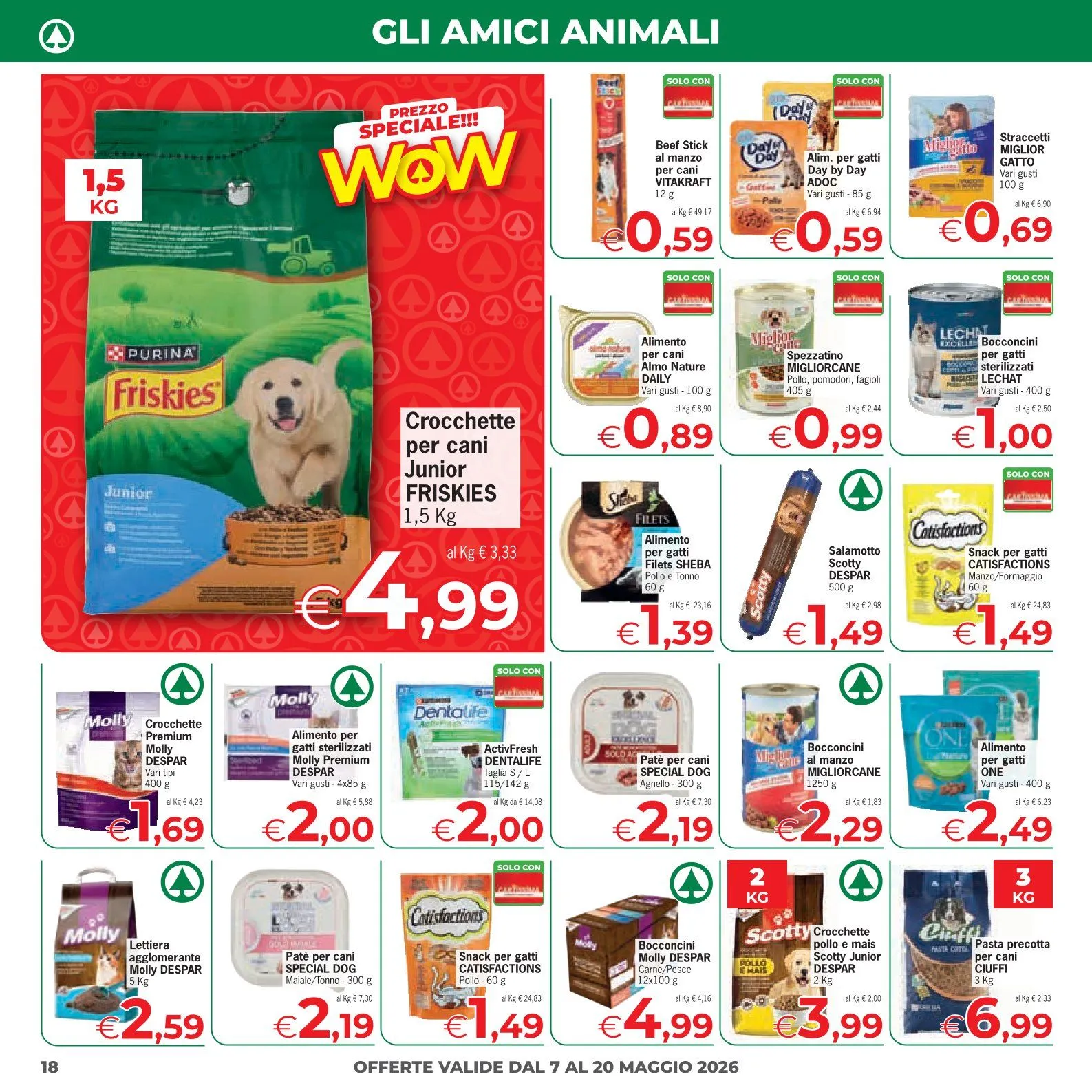 Volantini Eurospar da 7 maggio a 20 maggio di 2026 - Pagina del volantino 18