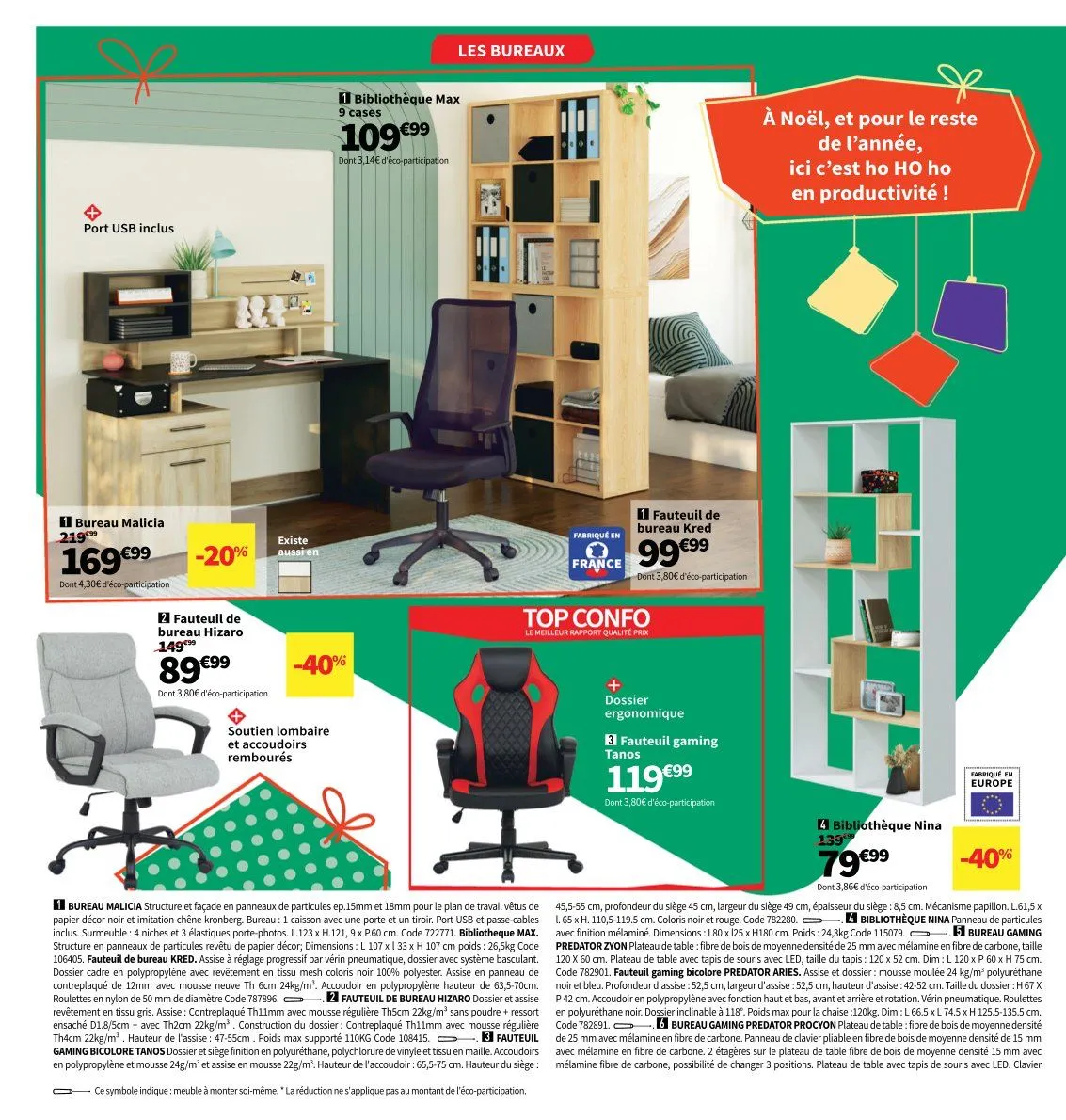 Catalogues Conforama du 28 octobre au 25 décembre 2025 - Catalogue page 18