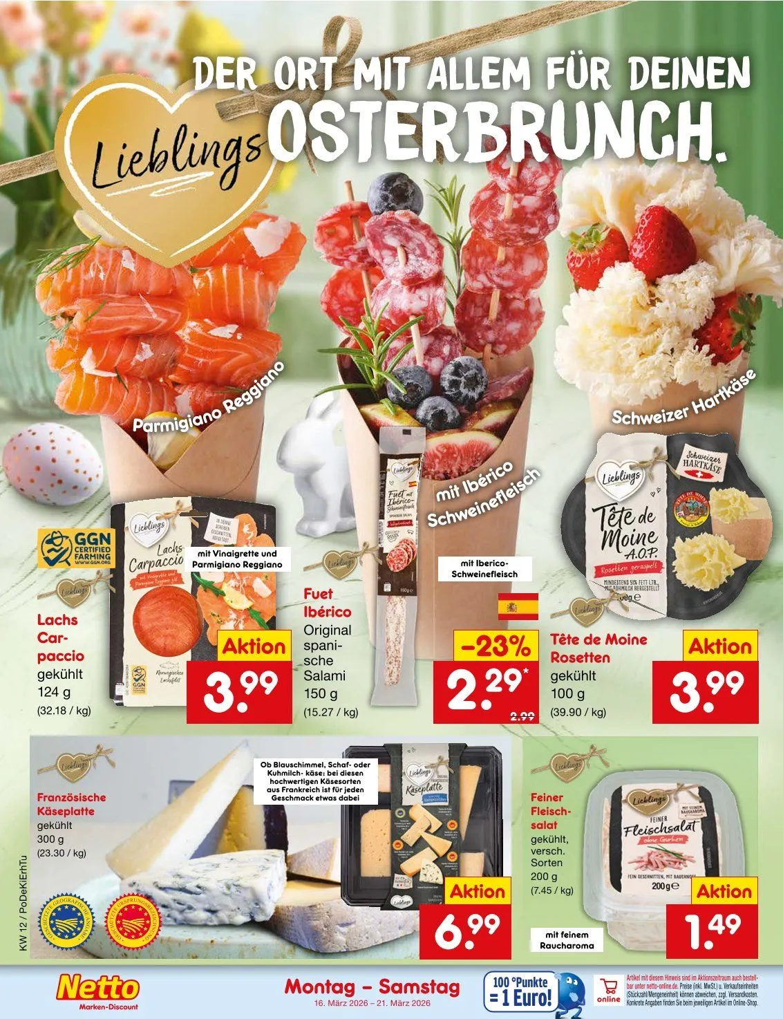  Netto Marken-Discount Prospekte von 16. März bis 21. März 2026 - Prospekt seite 18