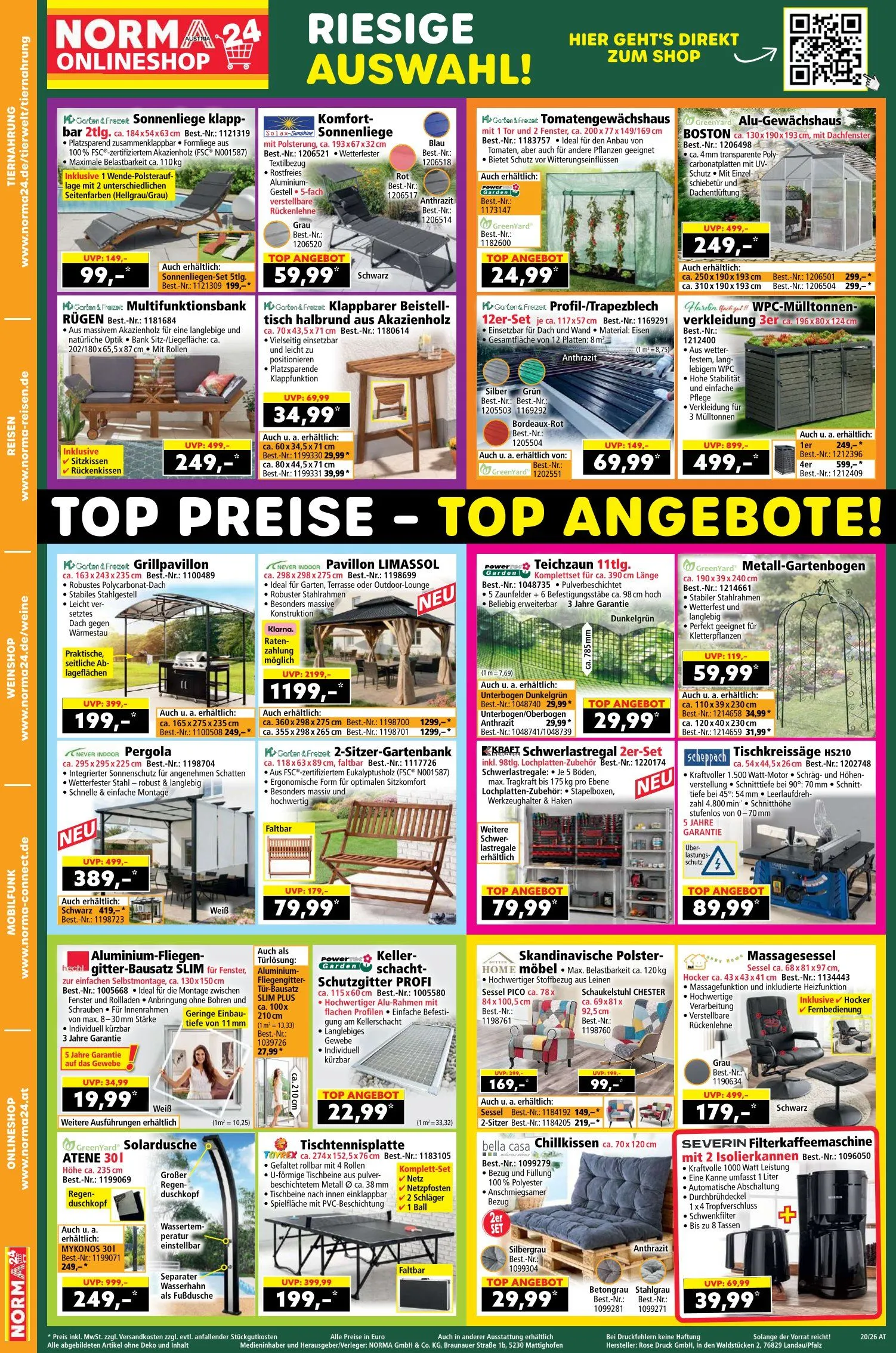 Norma Prospekte   von 11. Mai bis 18. Mai 2026 - Flugblätt seite  18