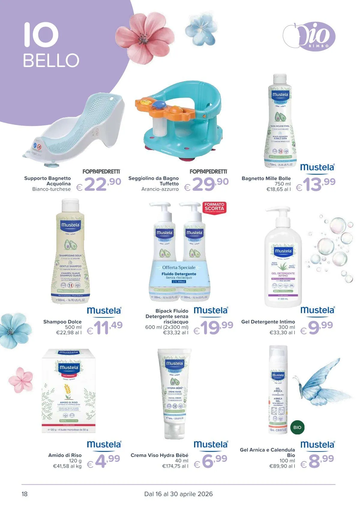  Volantini Io Bimbo da 16 aprile a 30 aprile di 2026 - Pagina del volantino 18