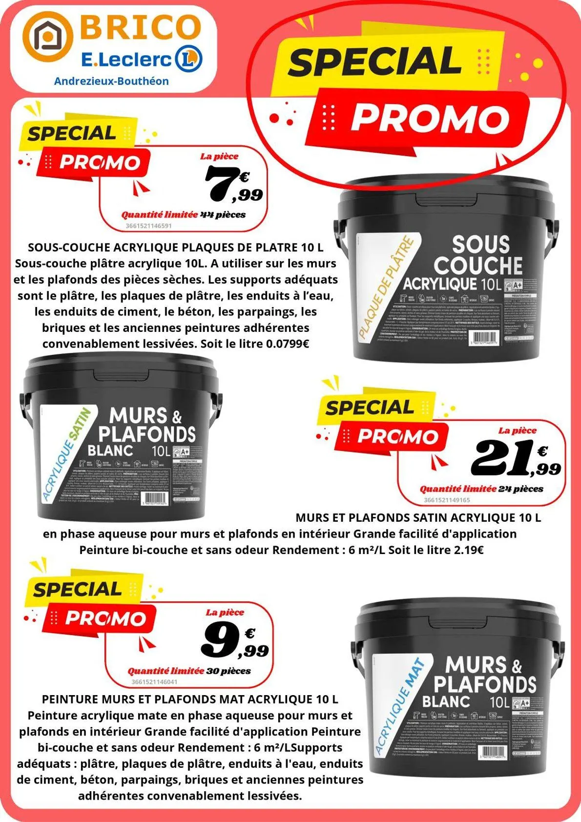 E.Leclerc Brico Catalogue du 22 juillet au 28 juillet 2026 - Catalogue page 18