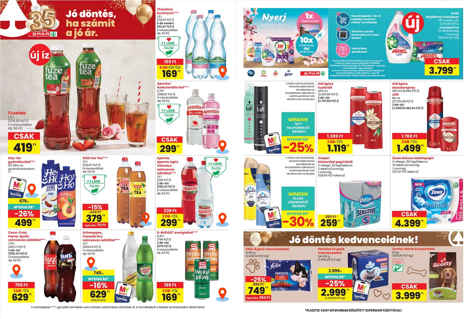 Katalógus SPAR legfrissebb ajánlatai április 30.-tól május 6.-ig 2026. - Oldal 18