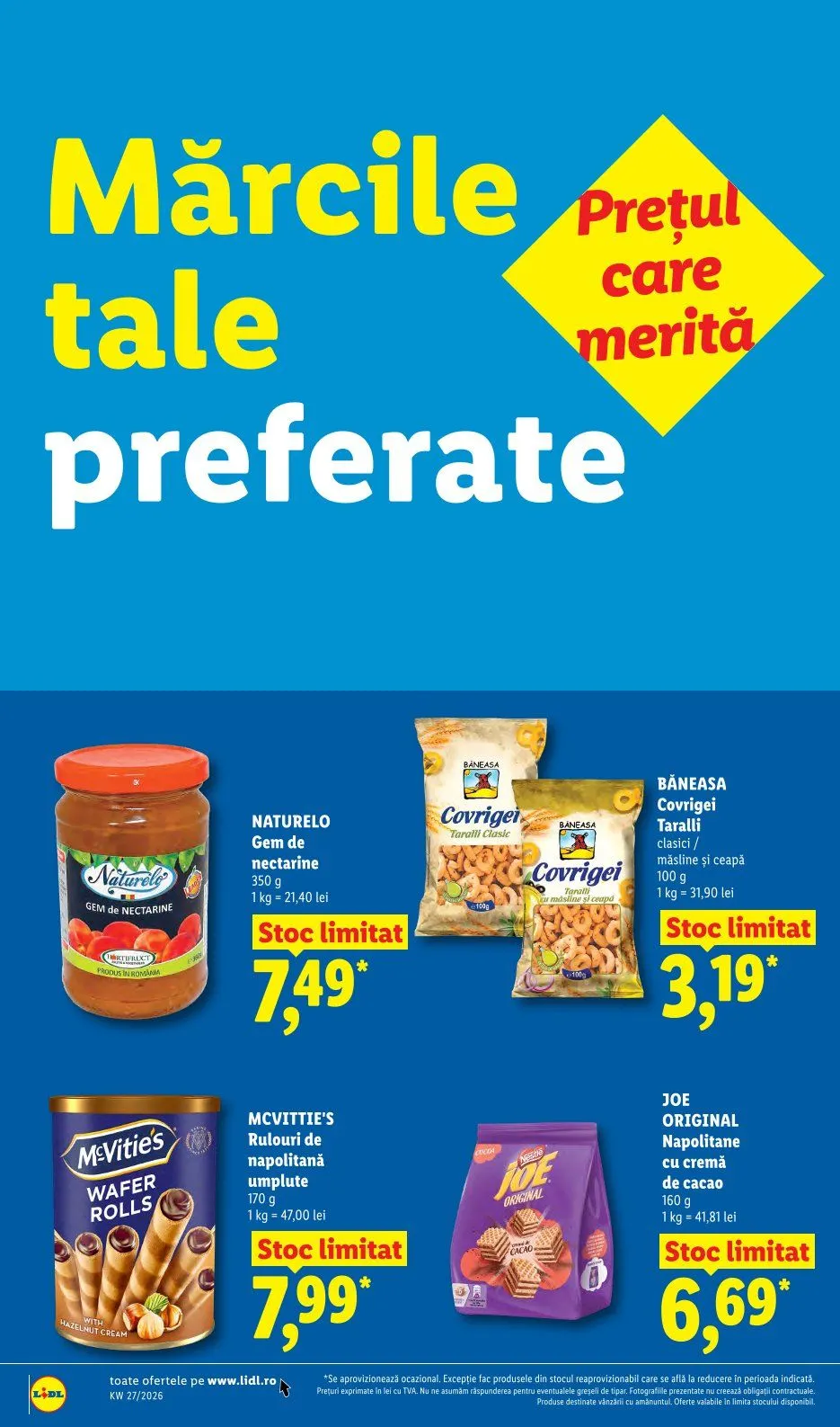 Catalog Oferte de neratat Lidl de la 29 iunie până la 5 iulie 2026 - Revista Pagina 18