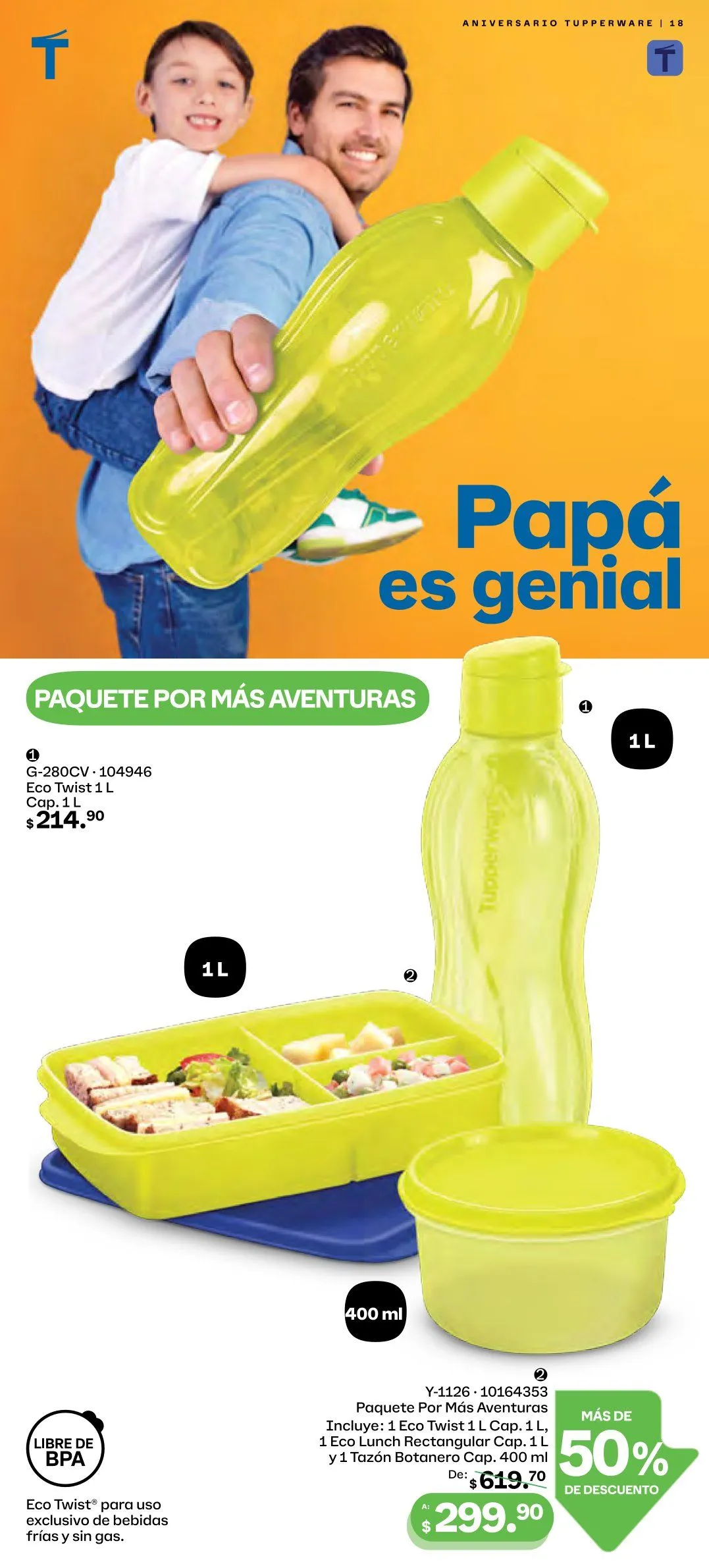 Catálogo de Tupperware Ofertas 22 de abril al 20 de mayo 2025 - Pagina 18
