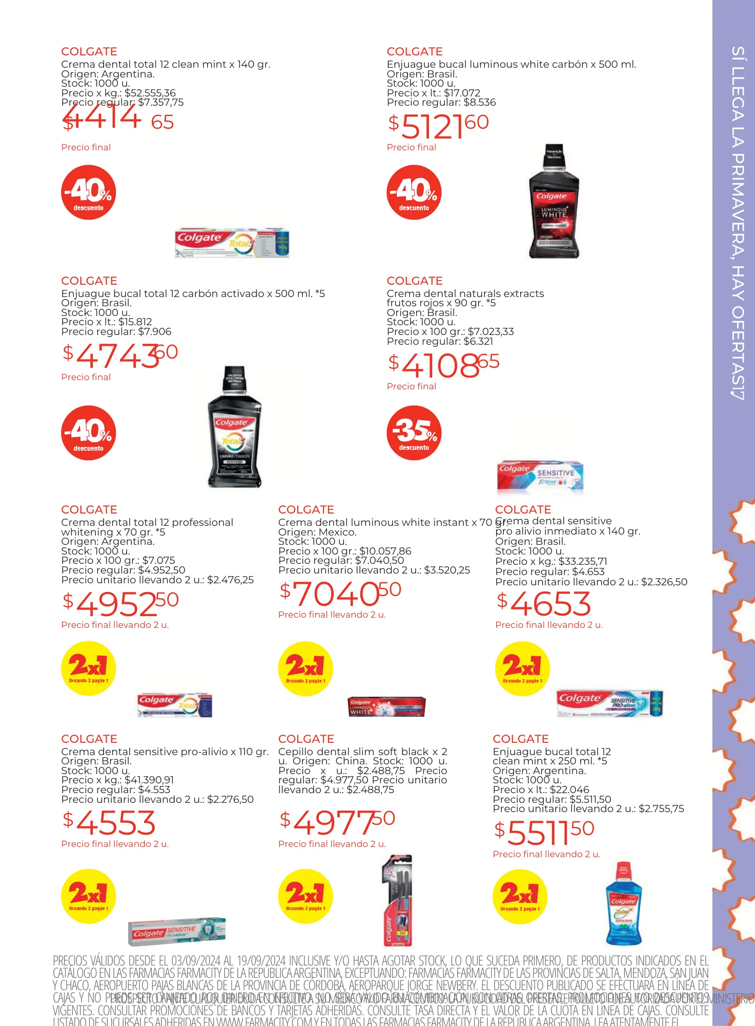 Ofertas de Ofertas de primavera! 3 de septiembre al 19 de septiembre 2024 - Página 16 del catálogo